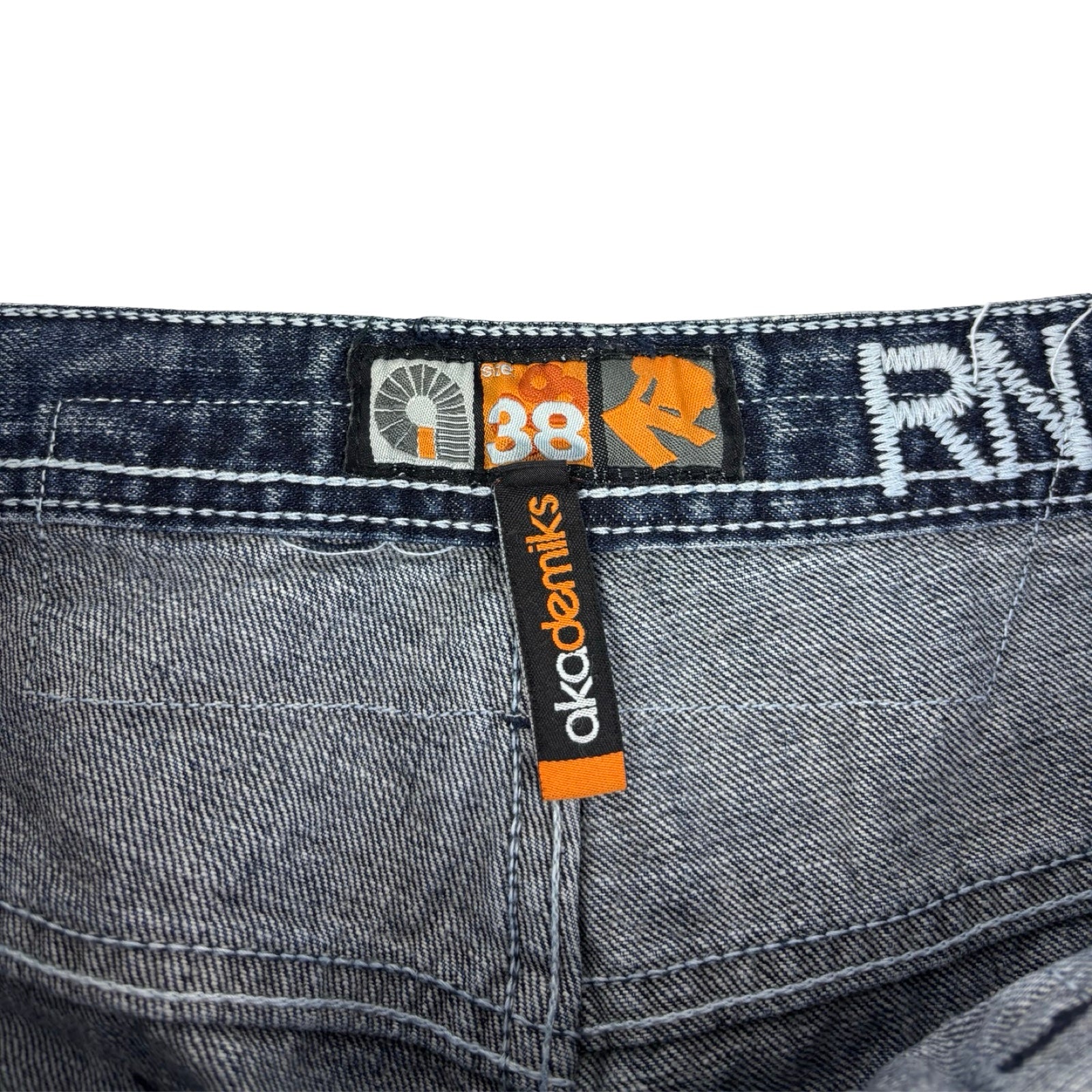 Vintage Y2K Akademiks Tonal Pocketed Denim Bottoms