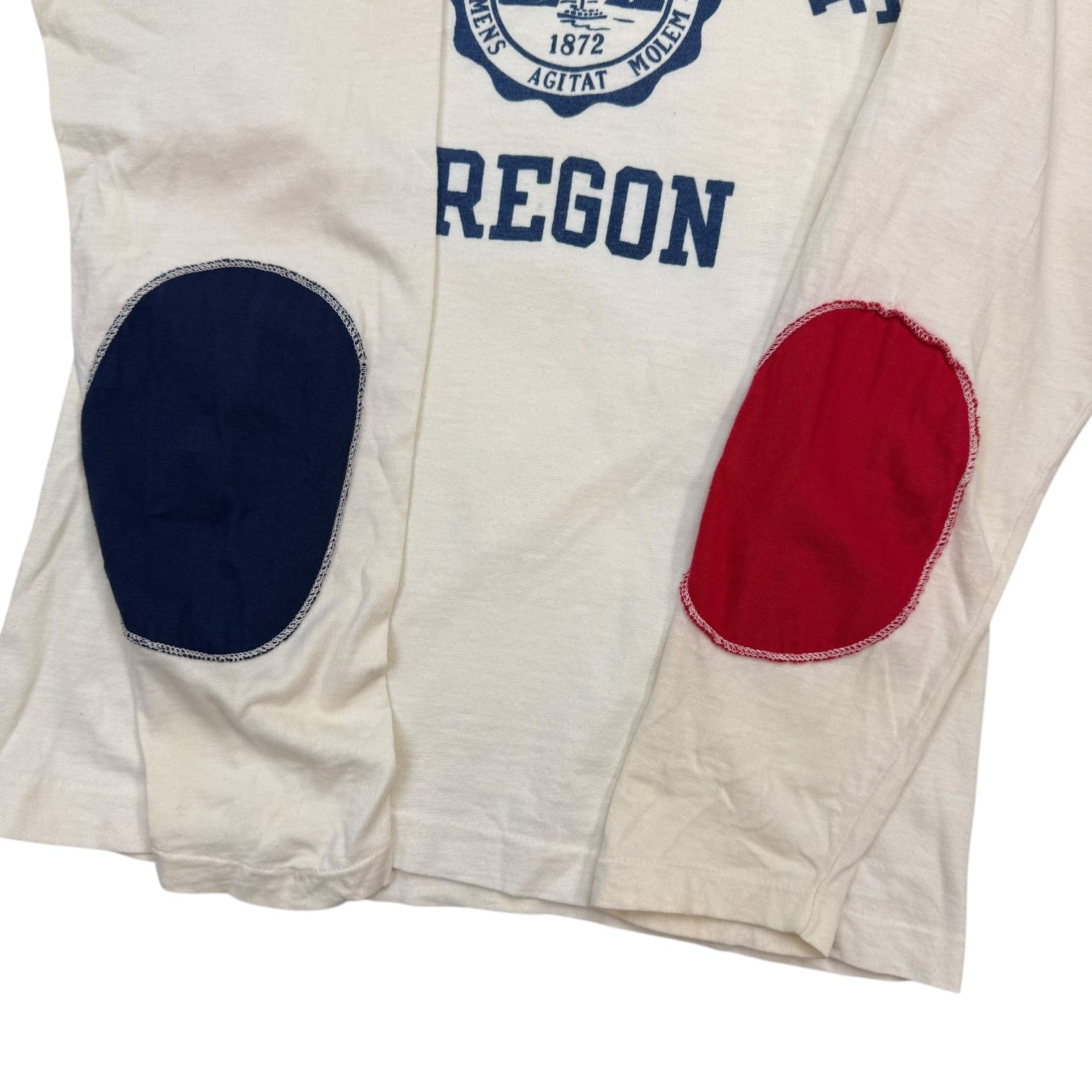 1970s University Of Oregon L/S Tee White