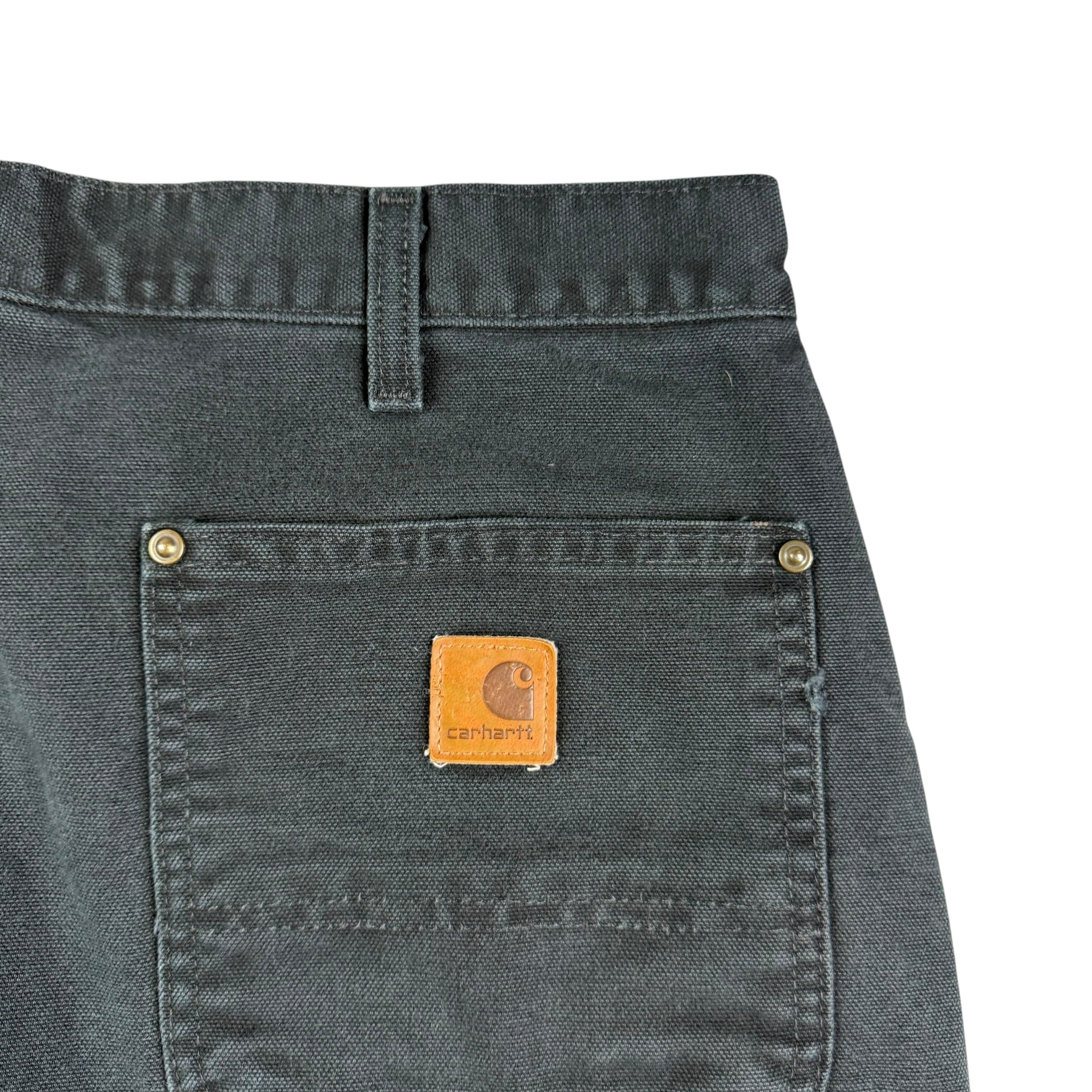 Vintage Carhartt Double Knee Pants Black