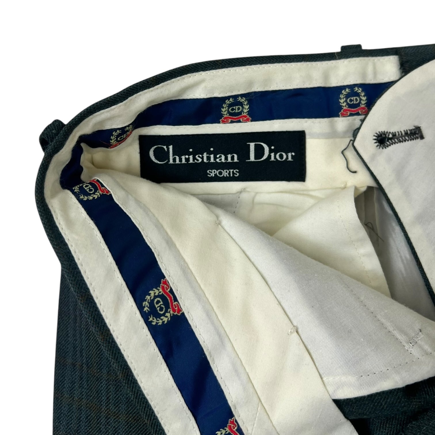 Vintage Christian Dior Sport Trousers Grey
