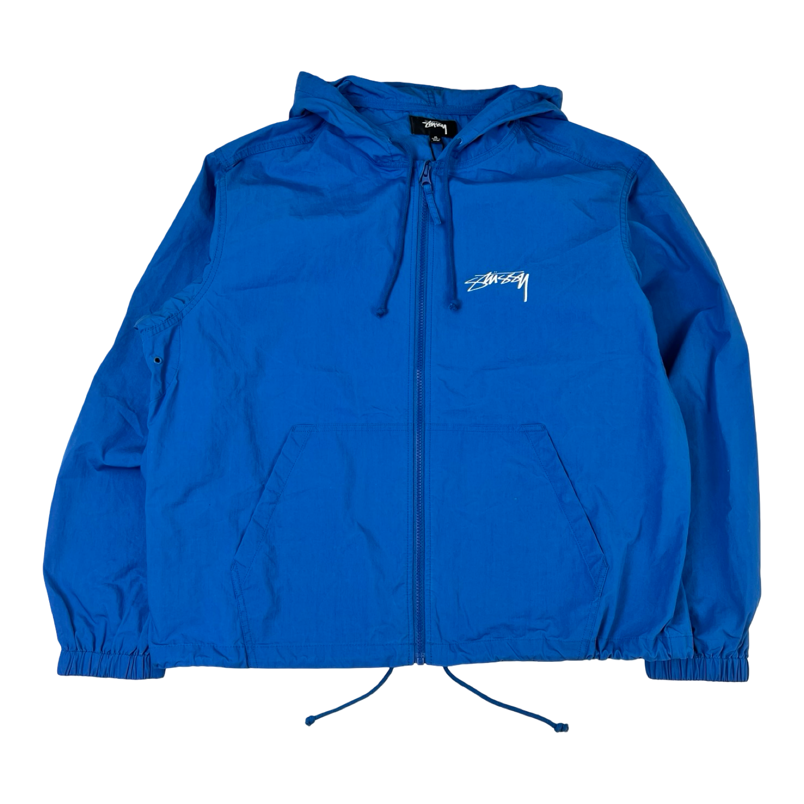 Stüssy Waxed Cotton Beach Shell Blue