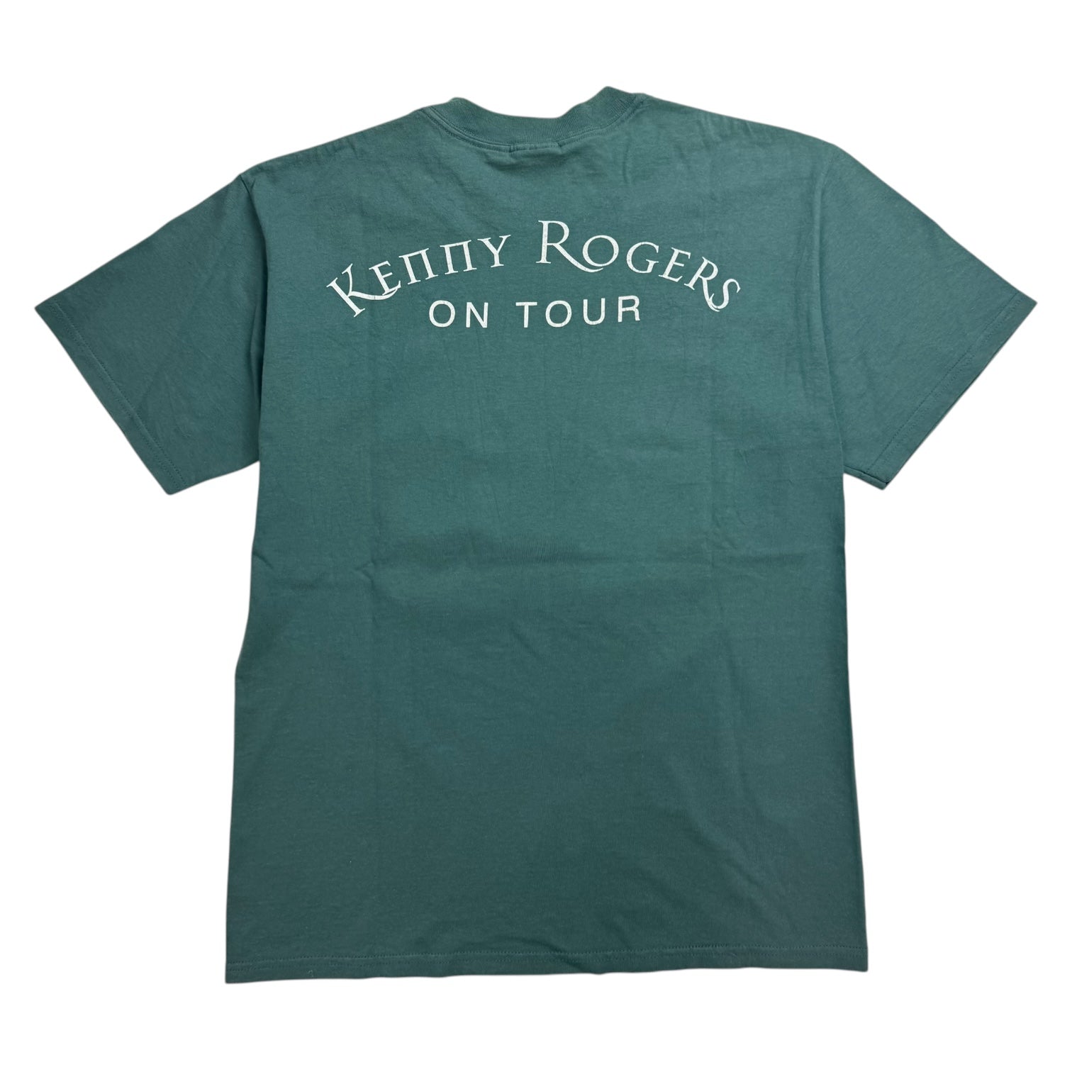 Vintage Kenny Rogers On Tour Tee Green