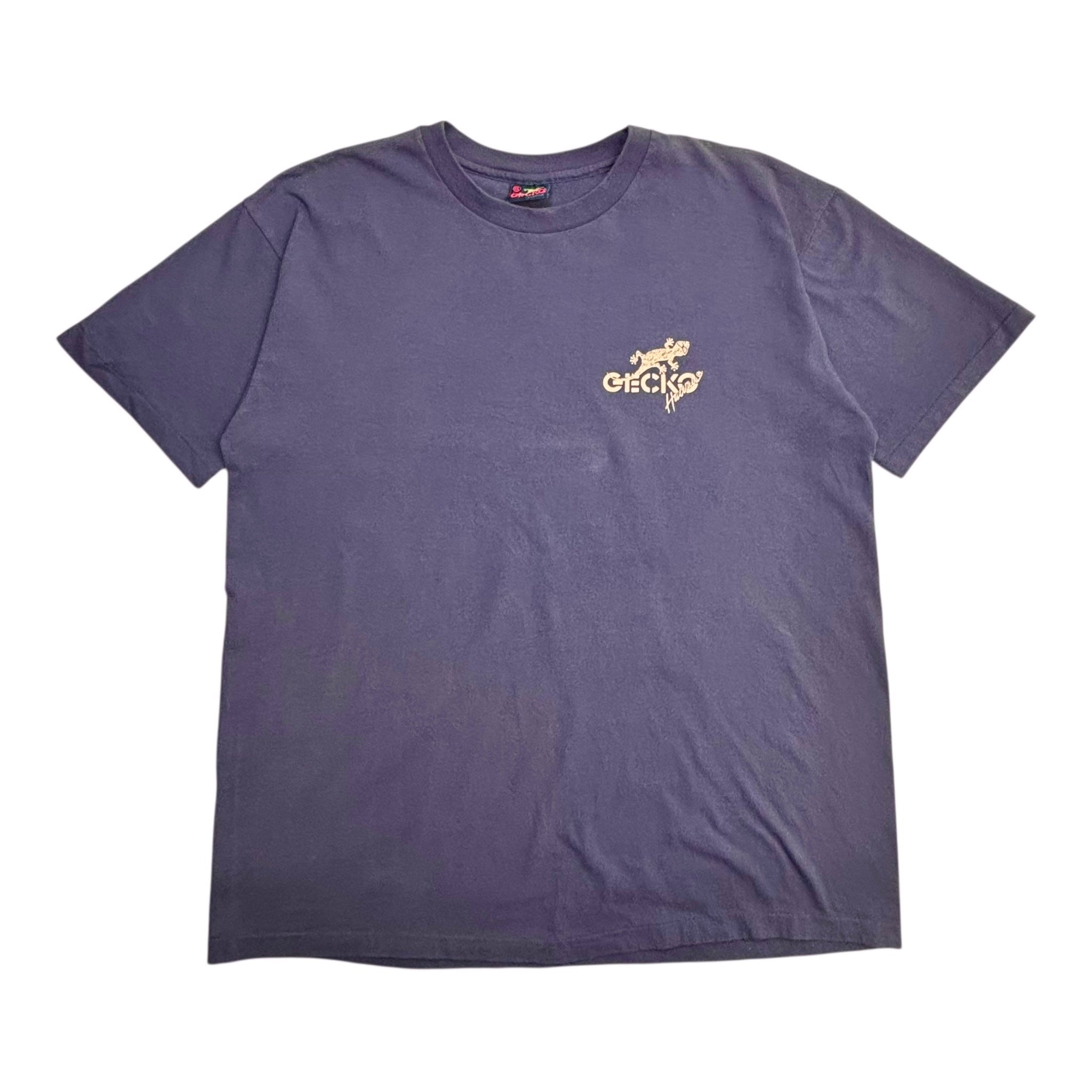 1997 Gecko Hawaii Biker T-Shirt