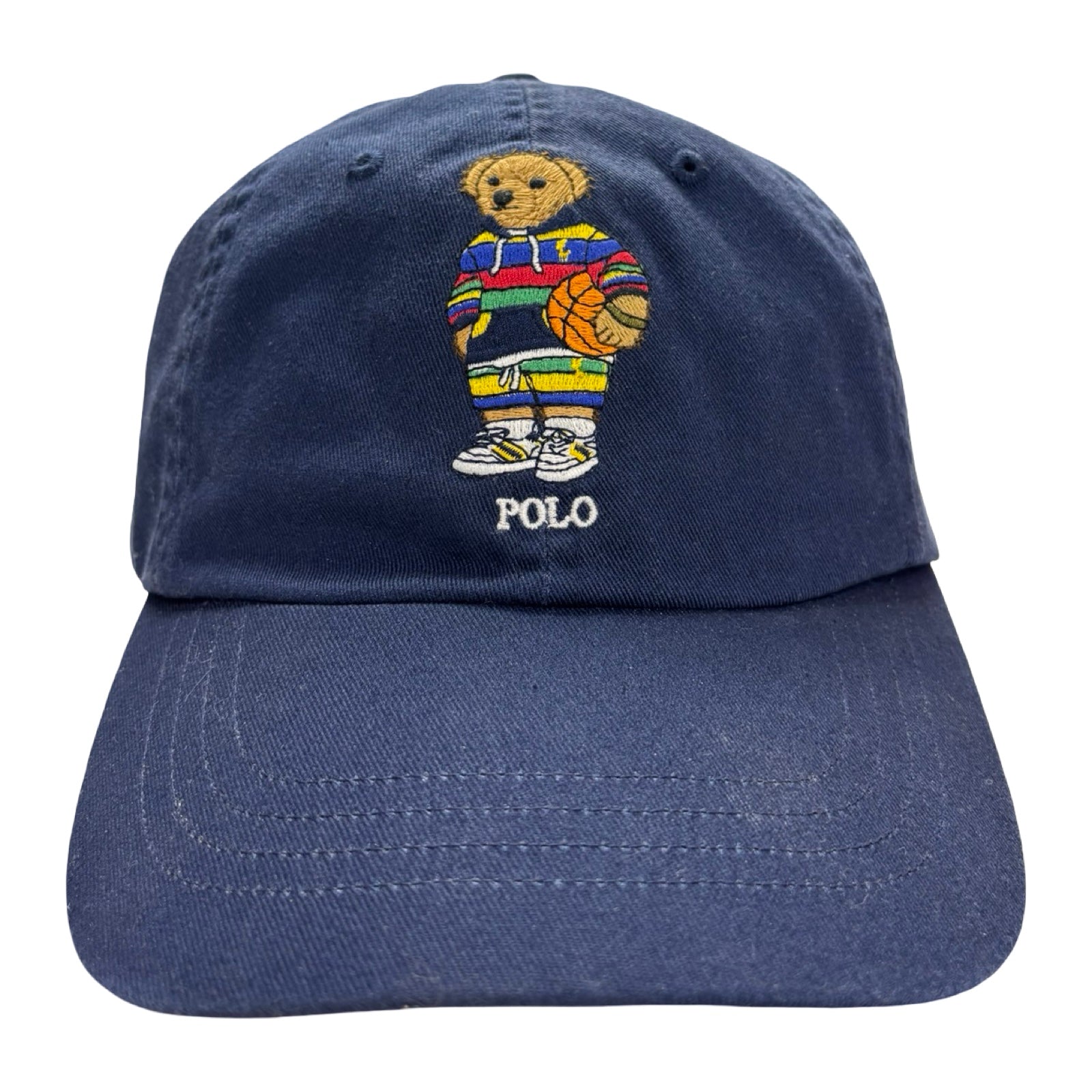 Vintage Polo Ralph Lauren Polo Bear Basketball Sport Cap