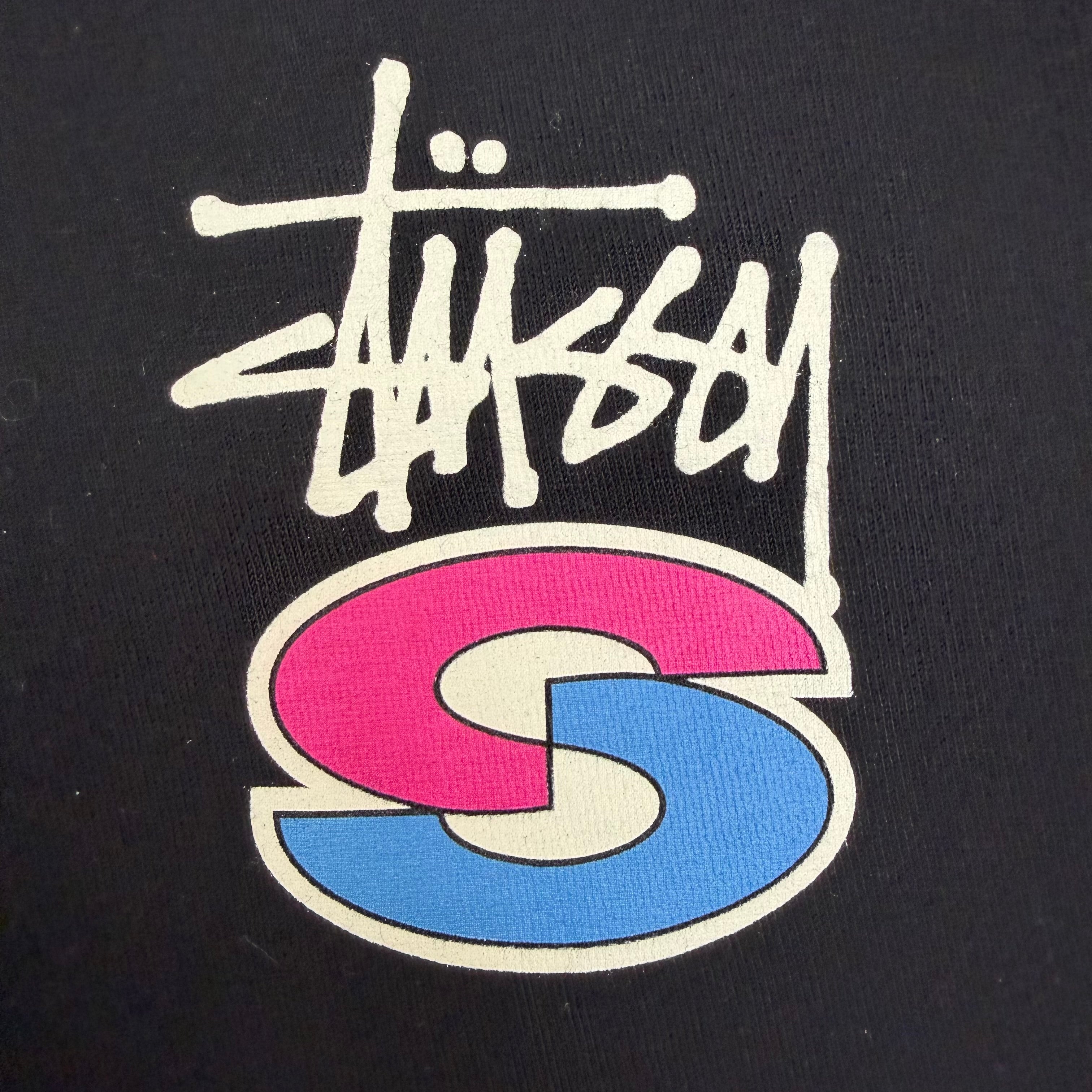 Stussy Super S Tee Black