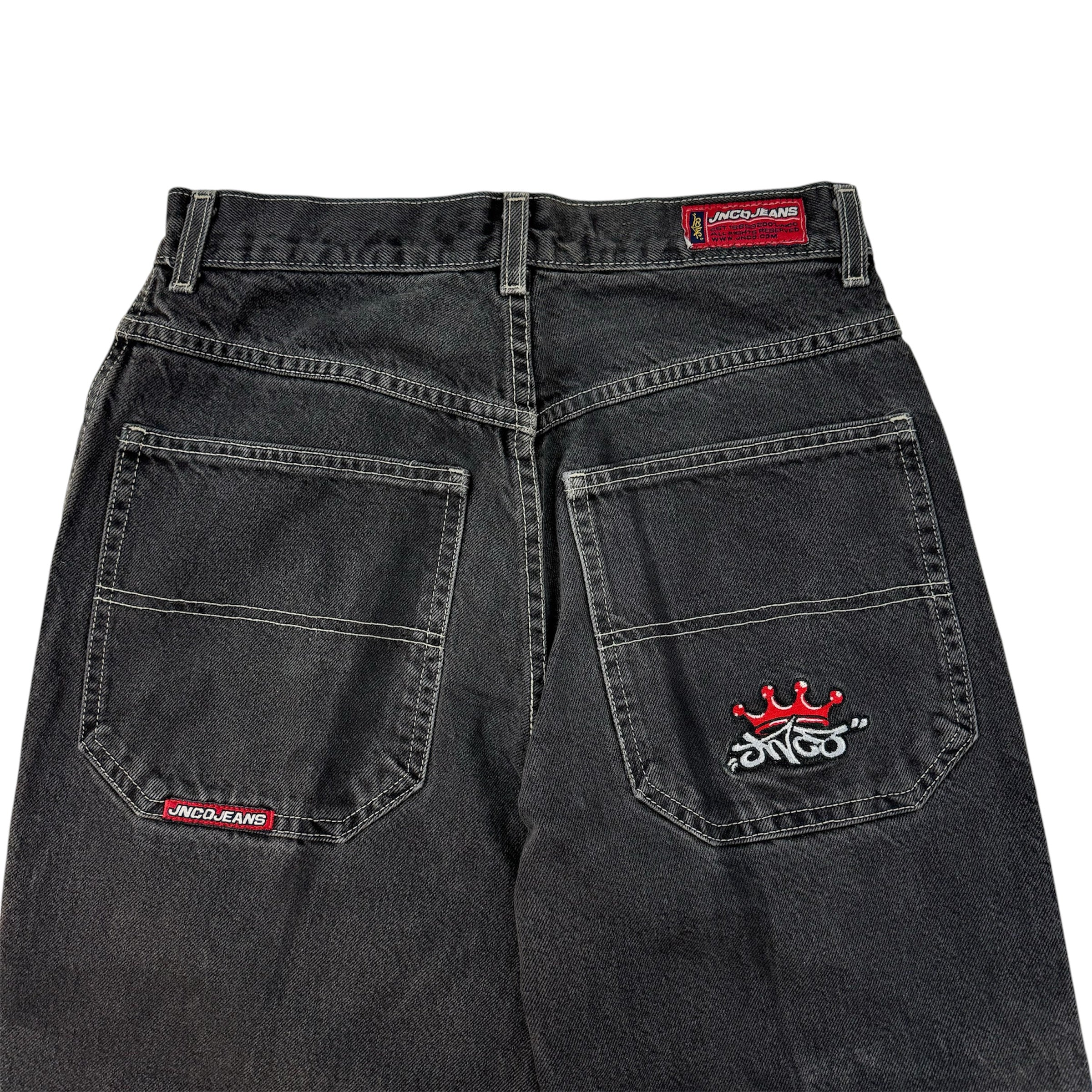 Vintage Y2K Black Wash Women’s JNCO Denim Jeans