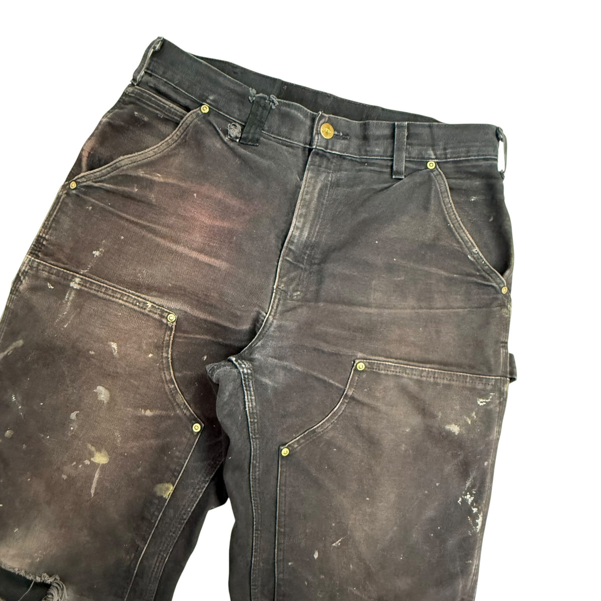 Vintage Carhartt Double Knee Pants Black