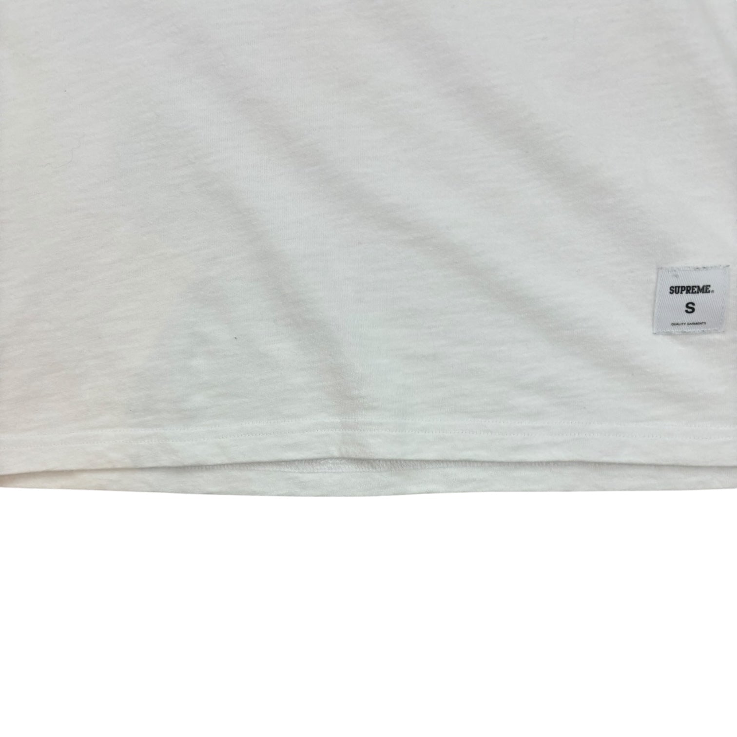 Supreme Sketch Embroidered T-Shirt White