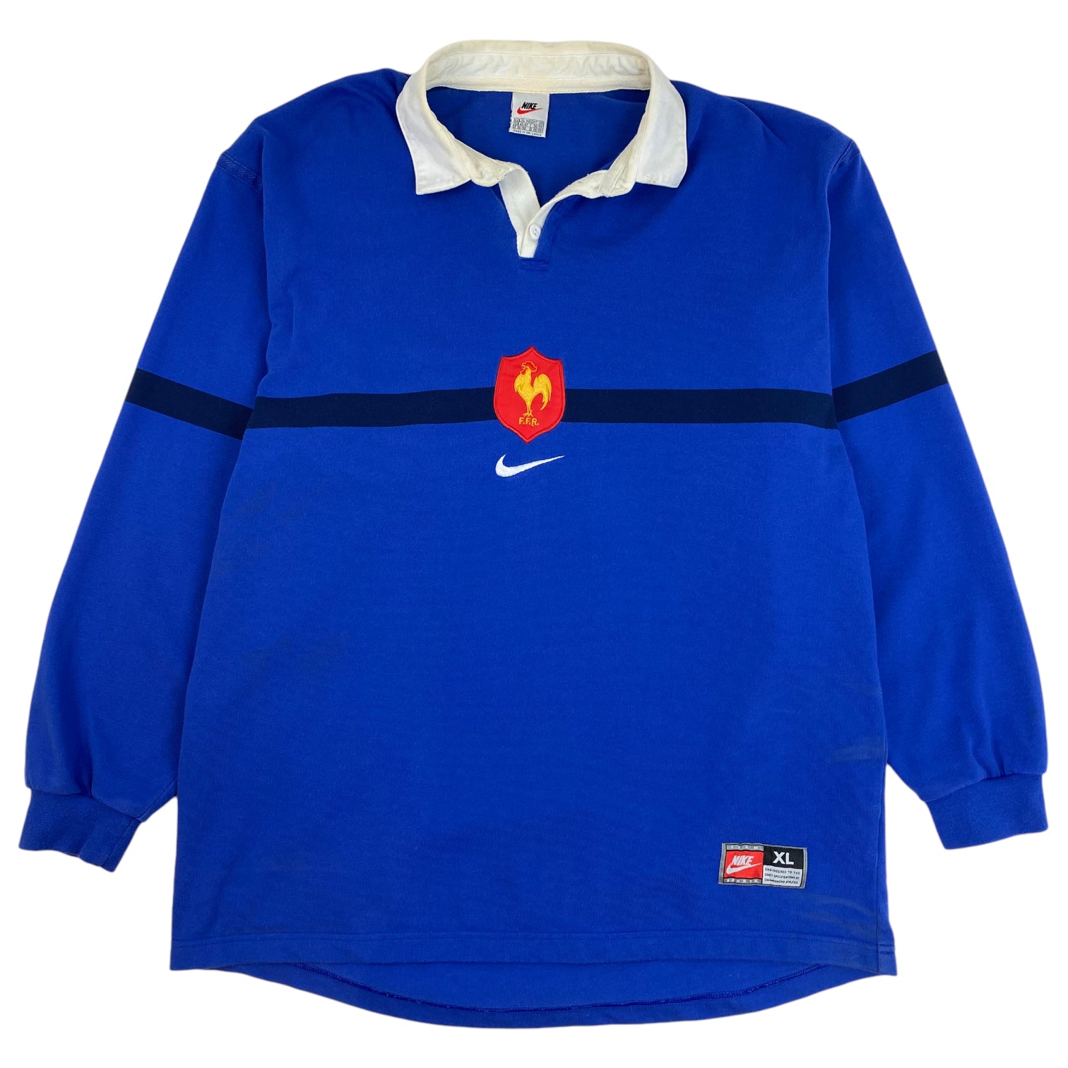 Vintage Nike France Soccer Polo