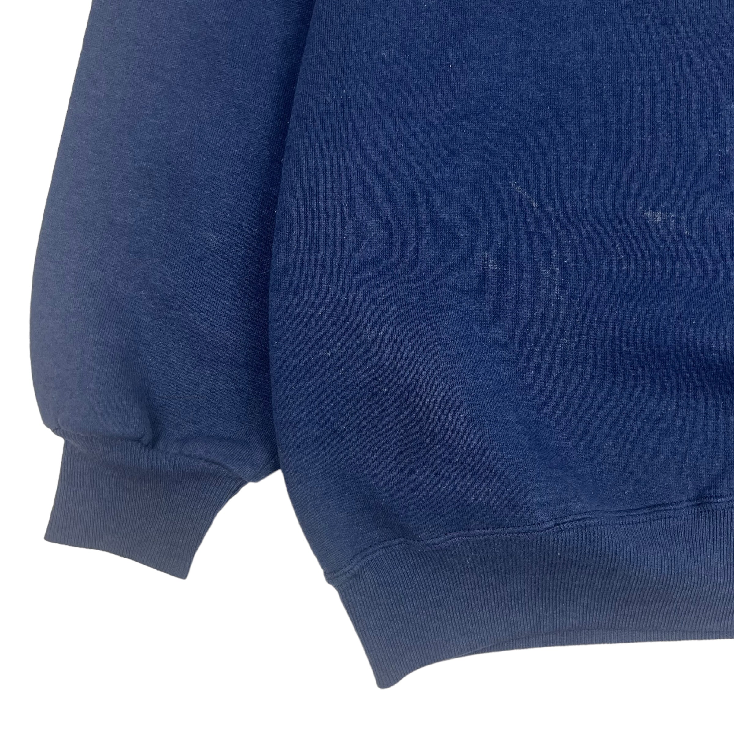 Vintage Notre Dame Crewneck Sweater - Navy Blue Retro Pullover