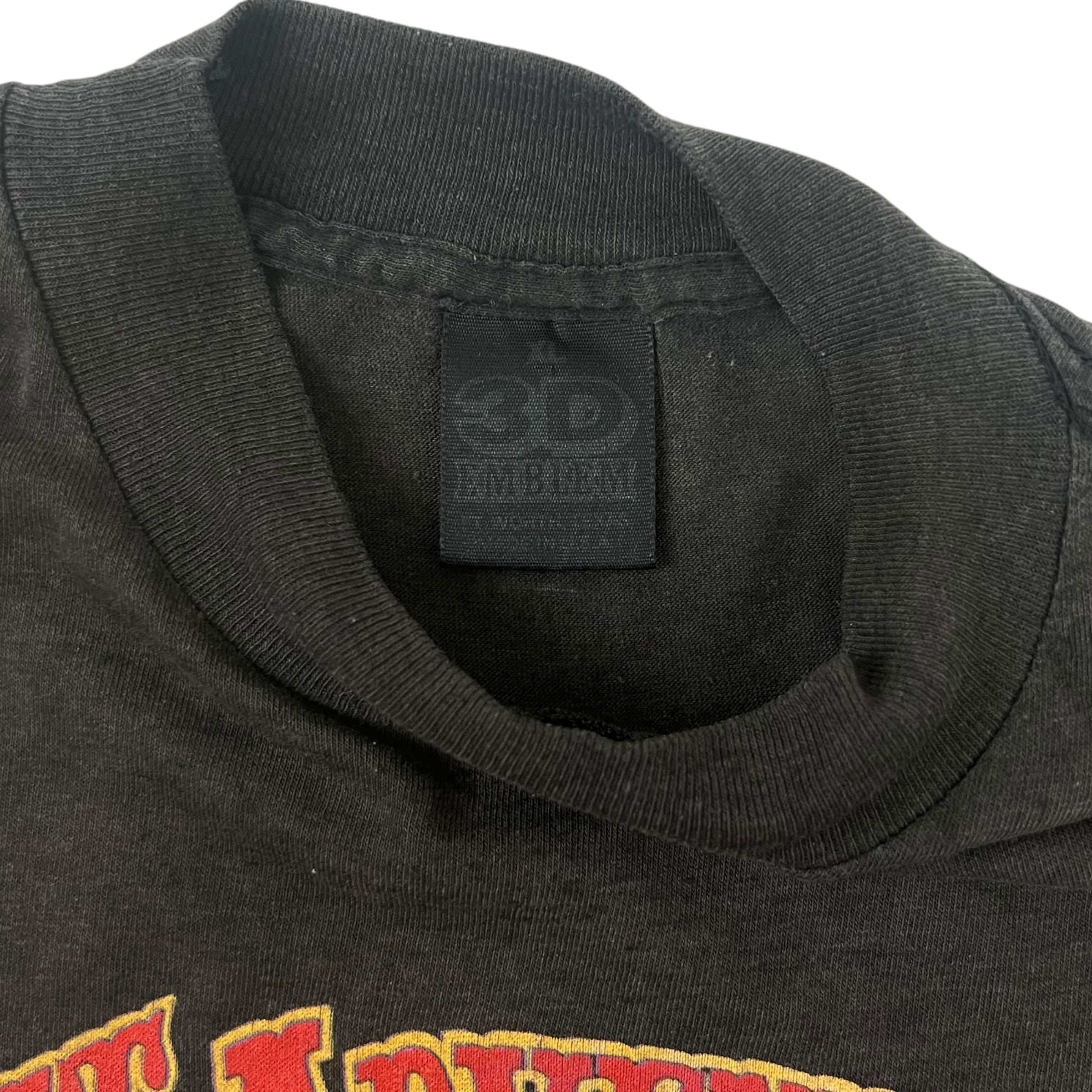 1988 3D Emblem Trucker T-Shirt Black