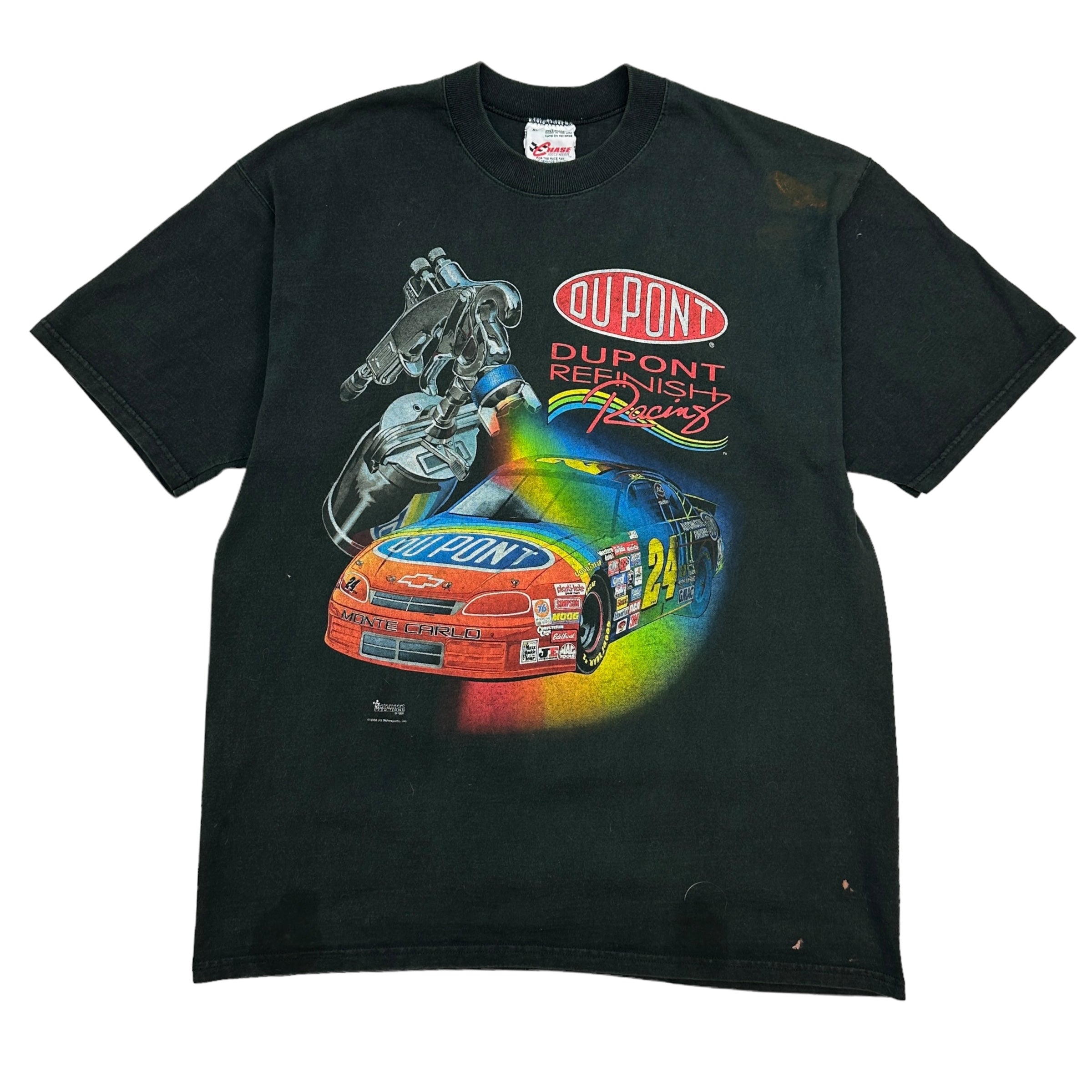 1995 Jeff Gordon Dupont Nascar Tee Black