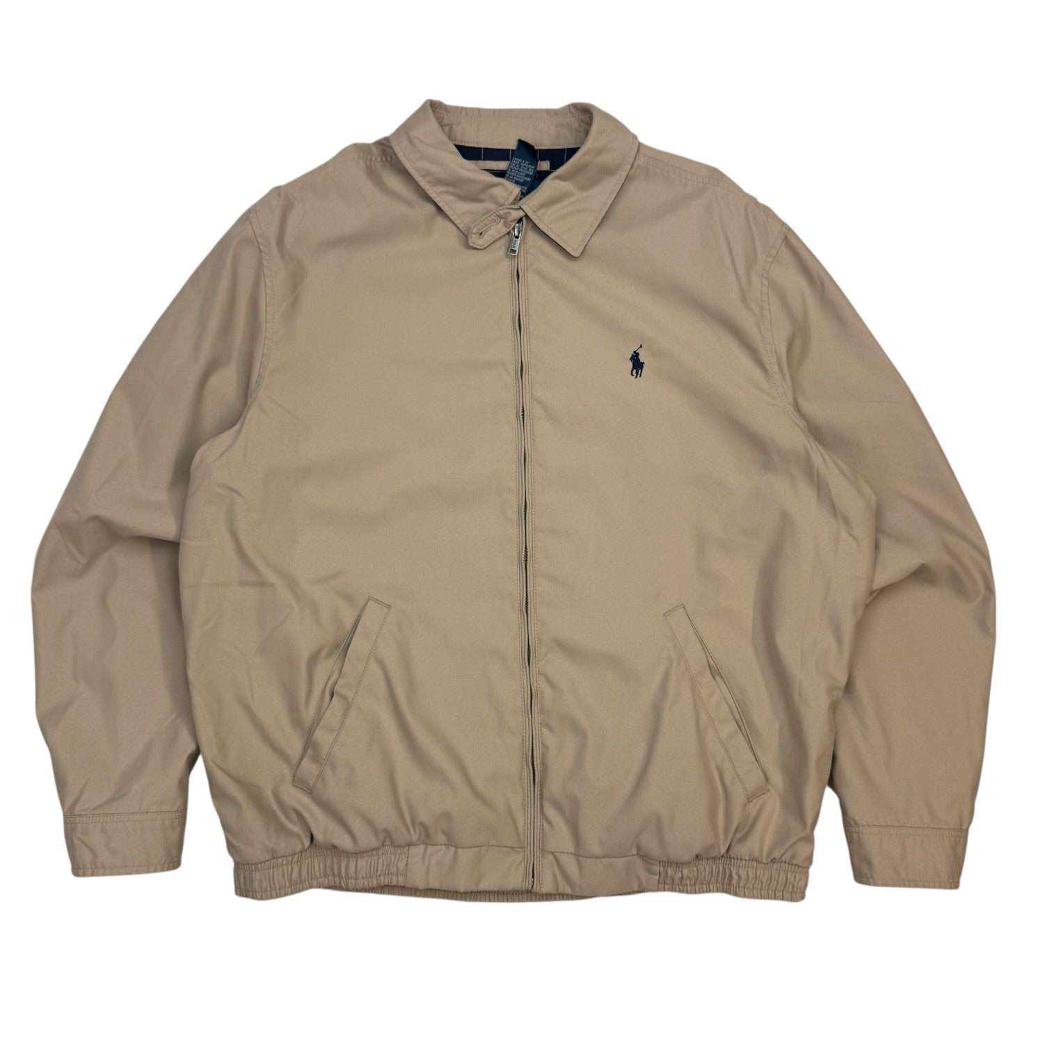 Vintage Polo Ralph Lauren Harrington Jacket Tan