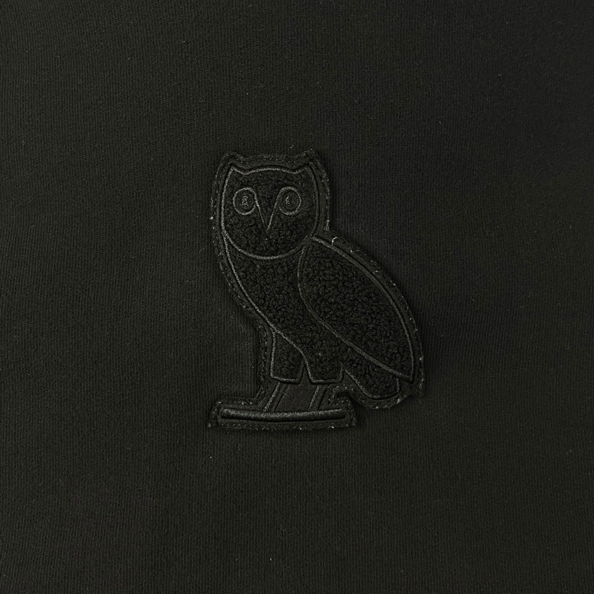 OVO Classic Owl Hoodie Black Tonal
