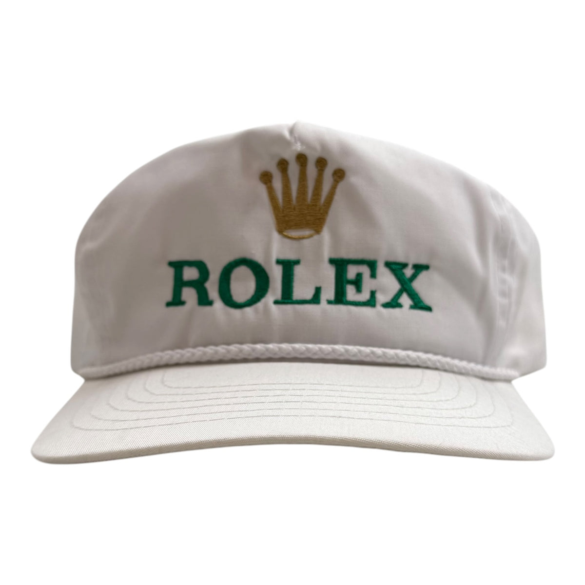 Vintage Rolex SnapBack Hat White