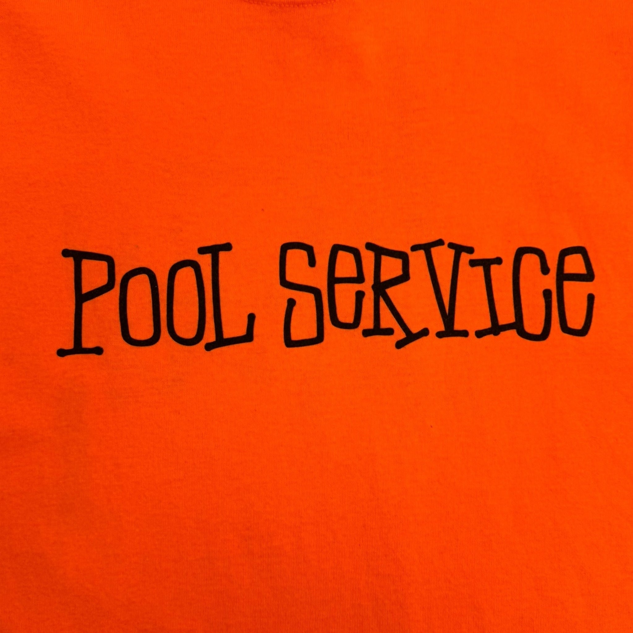 Stussy Pool Service T-Shirt Orange