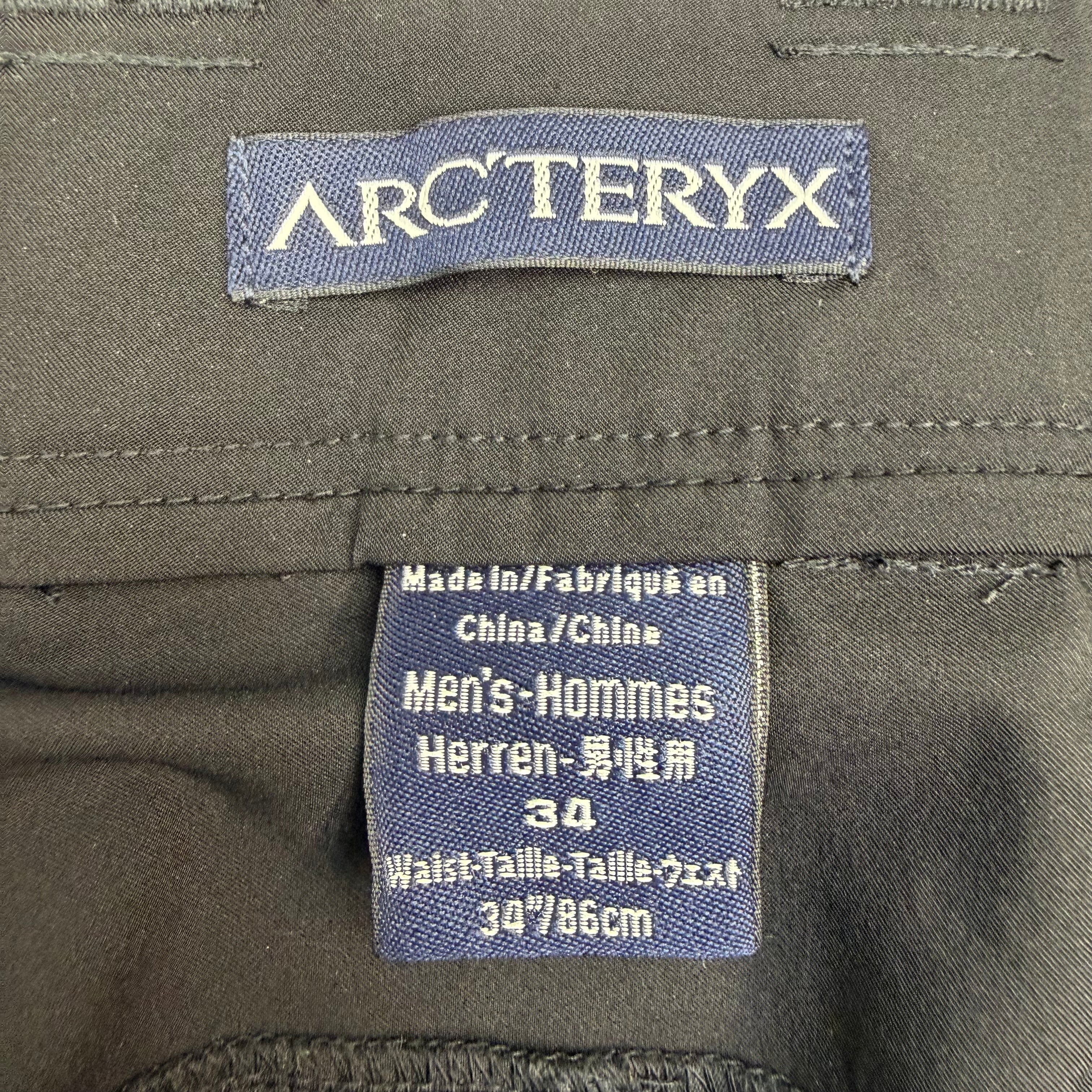 Vintage Arcteryx Technical Pants Black