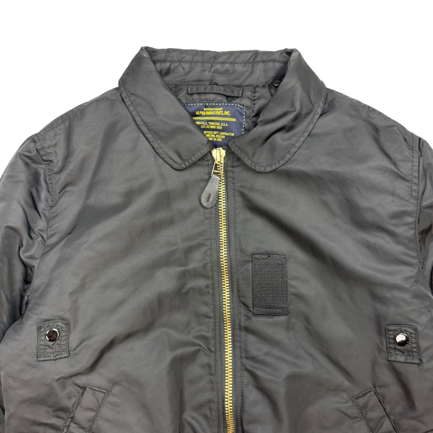 Alpha Industries Bomber Jacket Black