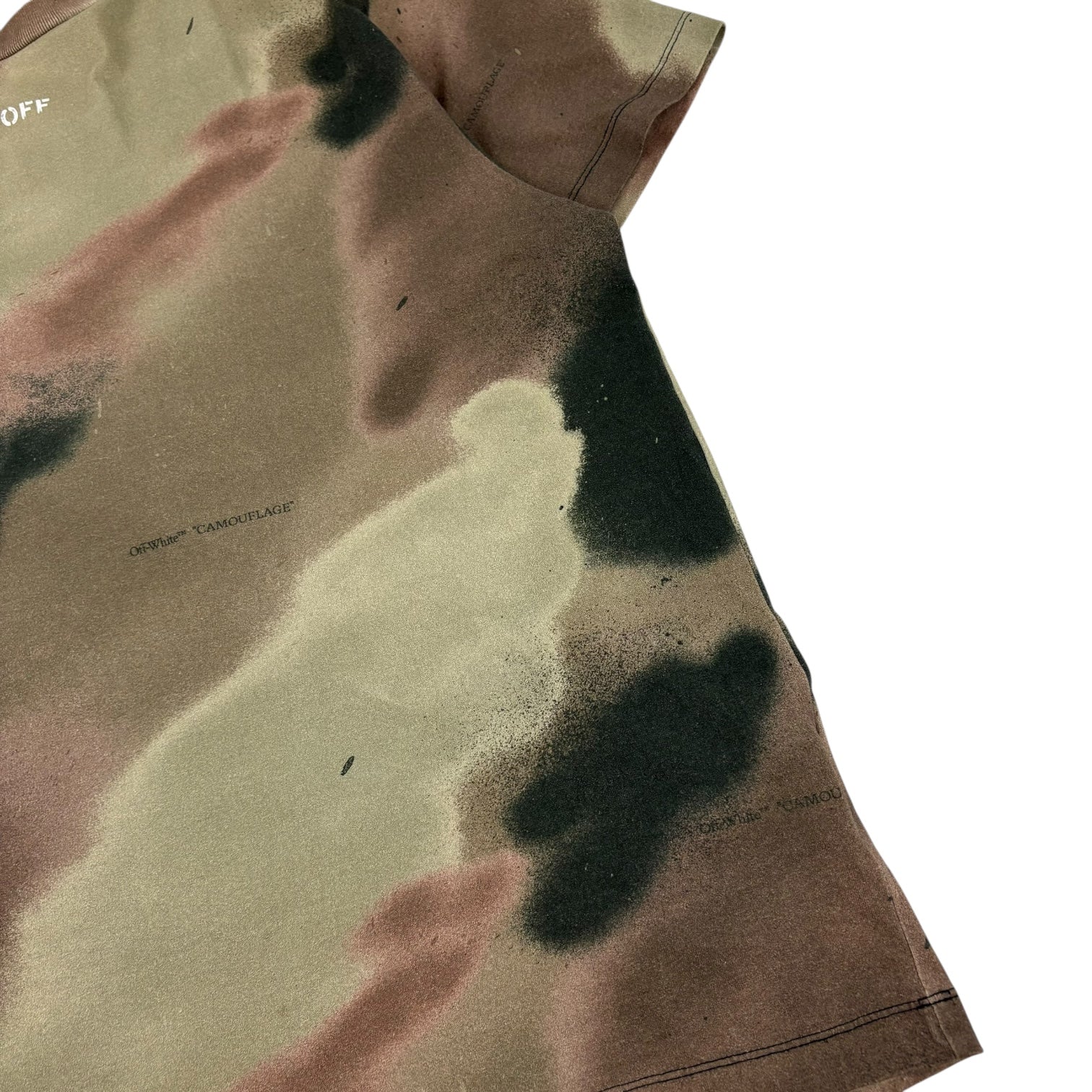 Off-White Stencil Arrows Camo T-Shirt