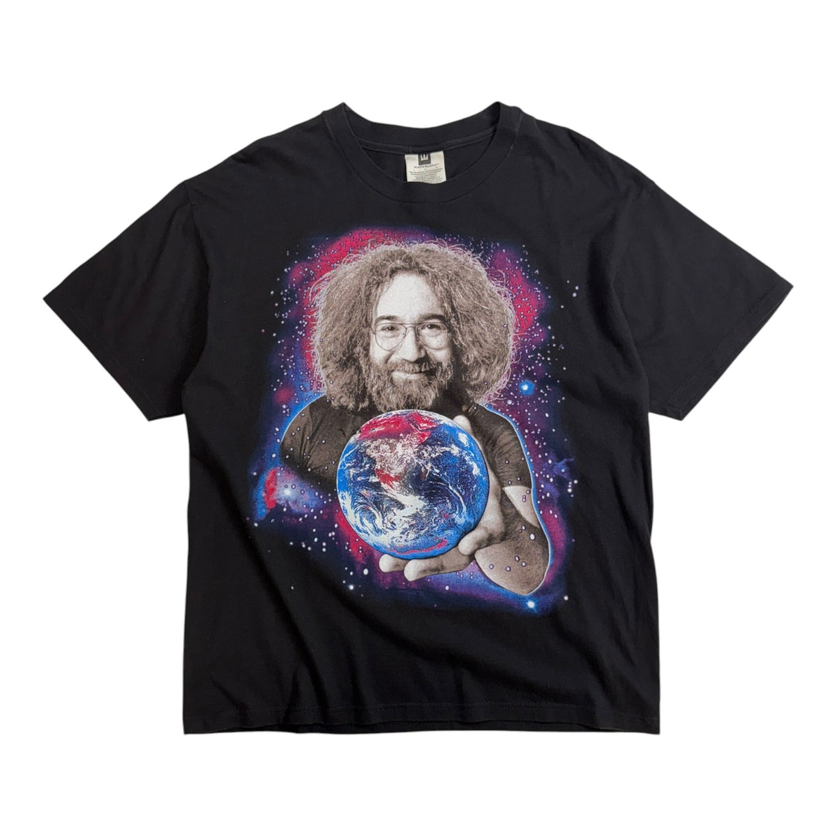 Vintage 1993 Jerry Garcia “I May Not Have The World To Give But Maybe I Have A Tune Or Two” Band T-Shirt Black