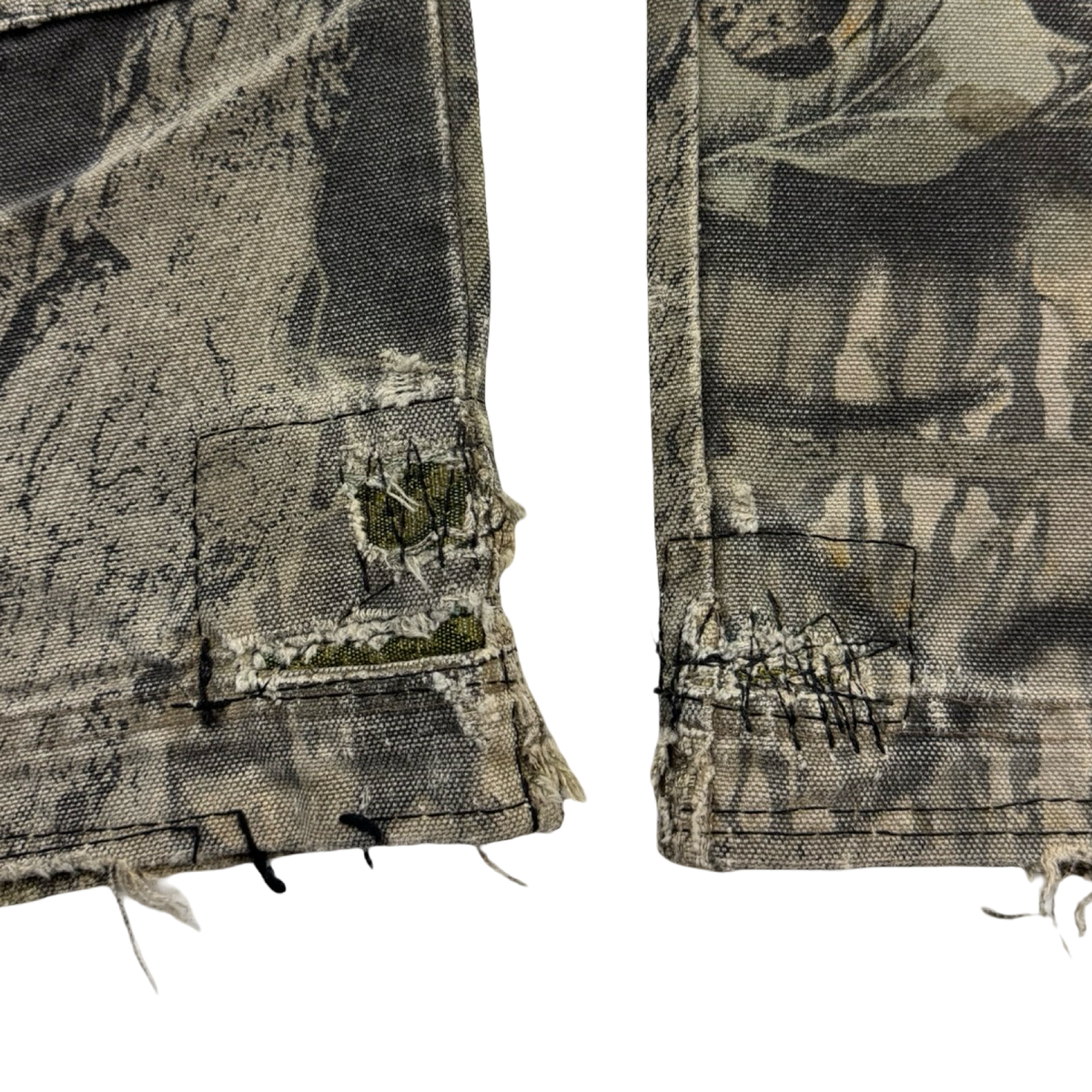 Vintage Columbia Realtree Double Knee Riveted Carpenter Bottoms