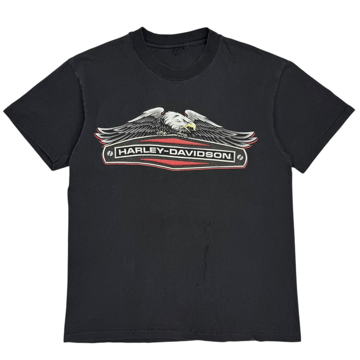 Vintage Harley Davidson Corpus Christi Eagle Tee Black