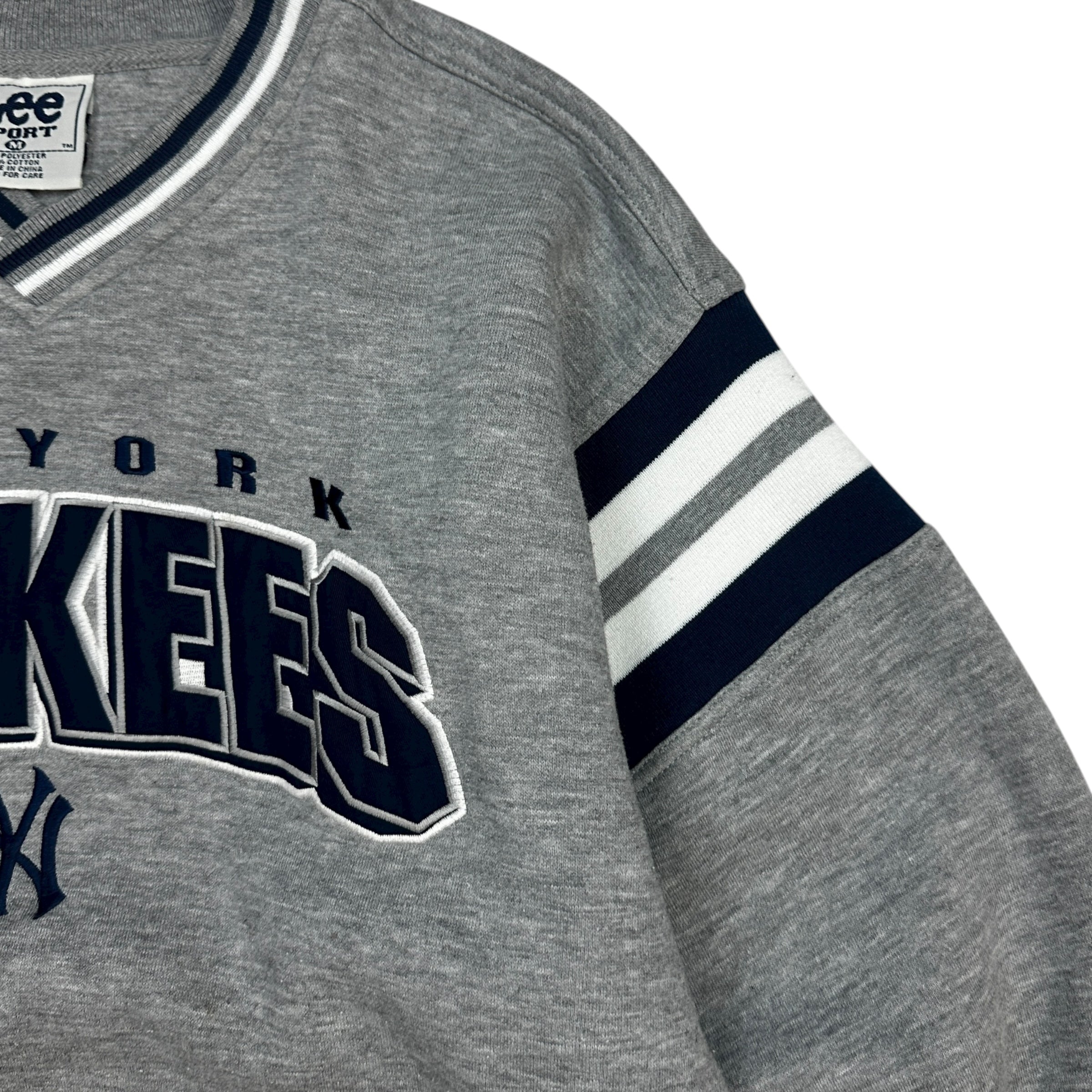Vintage New York Yankees Arc Crewneck Grey/Navy