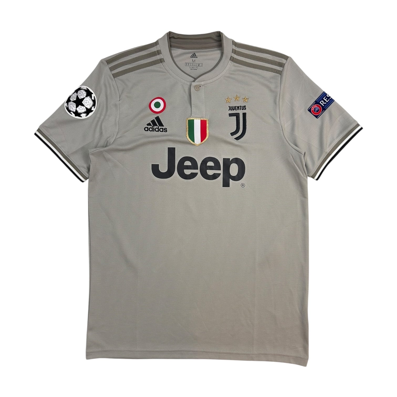 Adidas Juventus Cristiano Ronaldo Away Jersey Grey/Black