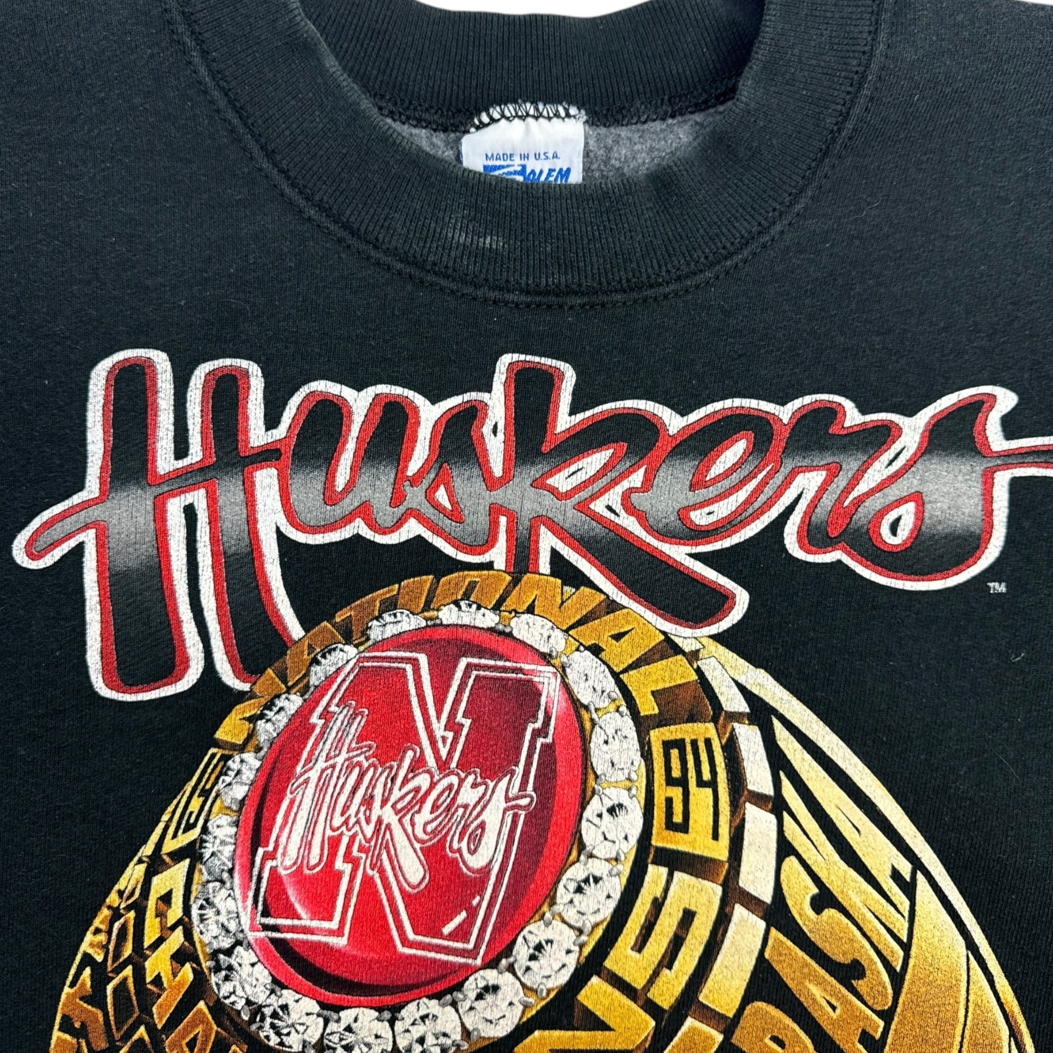 Vintage Huskers Nebraska Crewneck