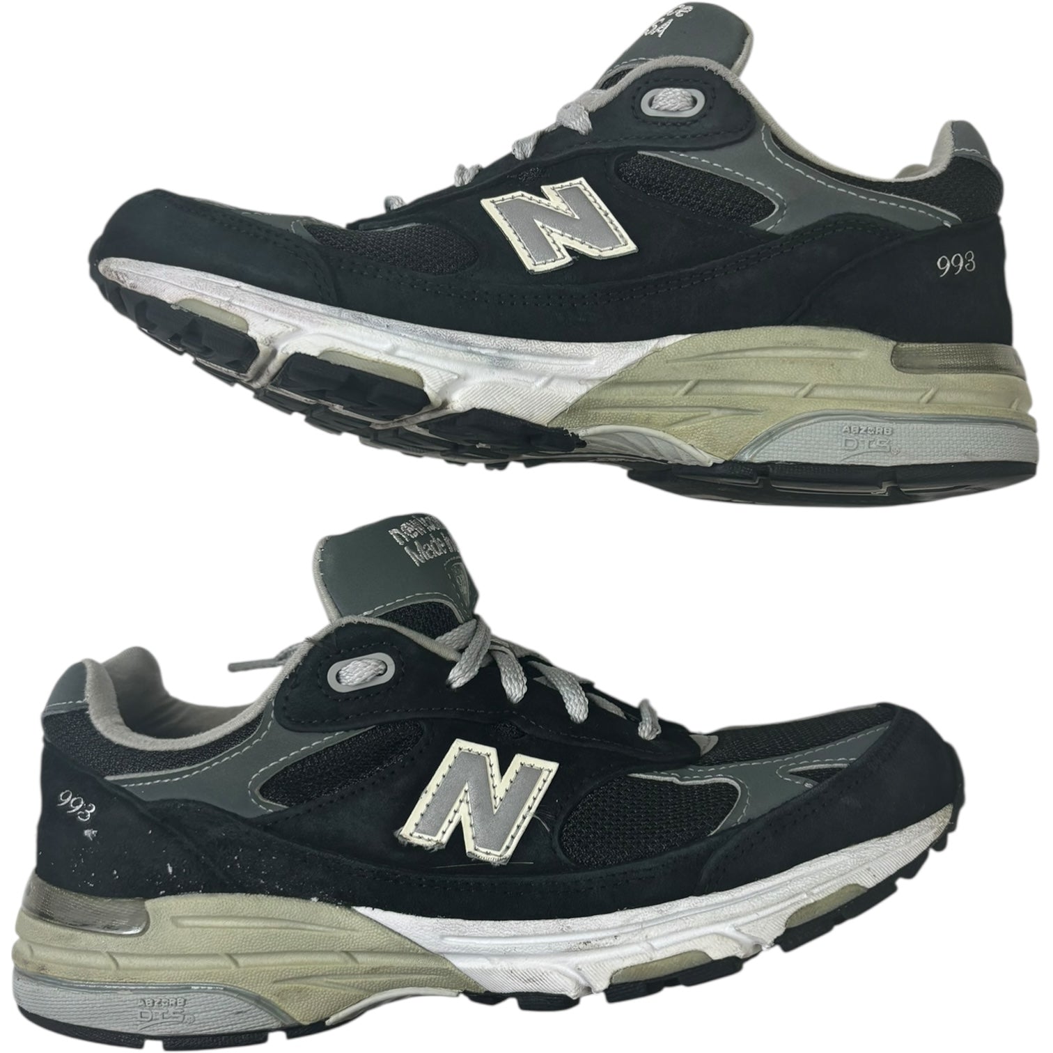 New Balance 993 MiUSA Black Grey (Women’s) (Used)