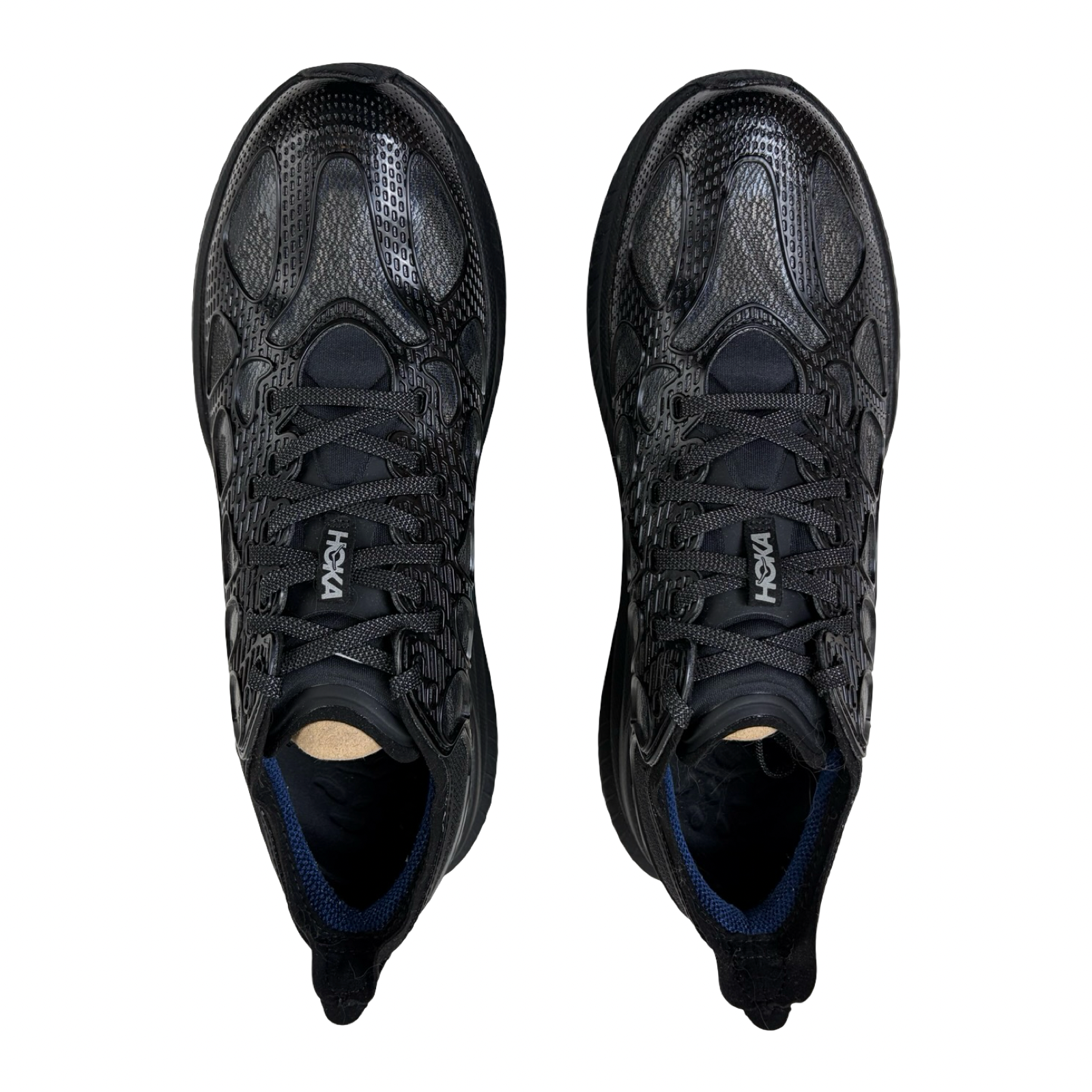 Hoka One One Mach x Caged Sneakers Black Midnight Blue