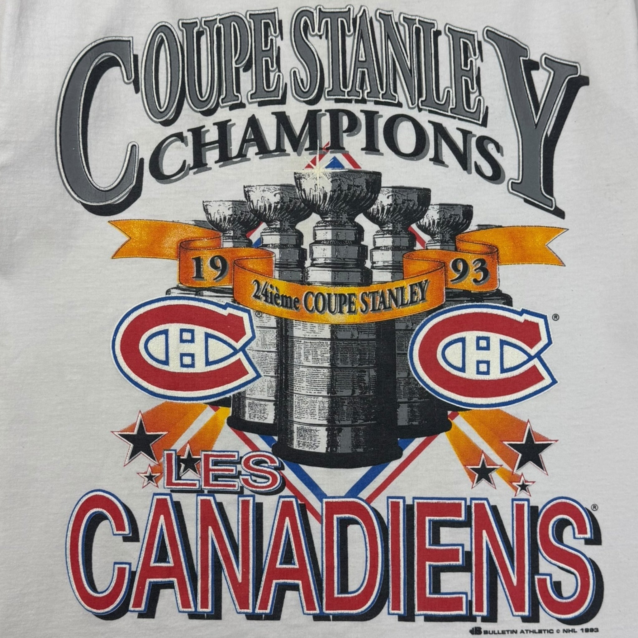 1993 Montreal Canadiens Stanley Cup Champs T-Shirts