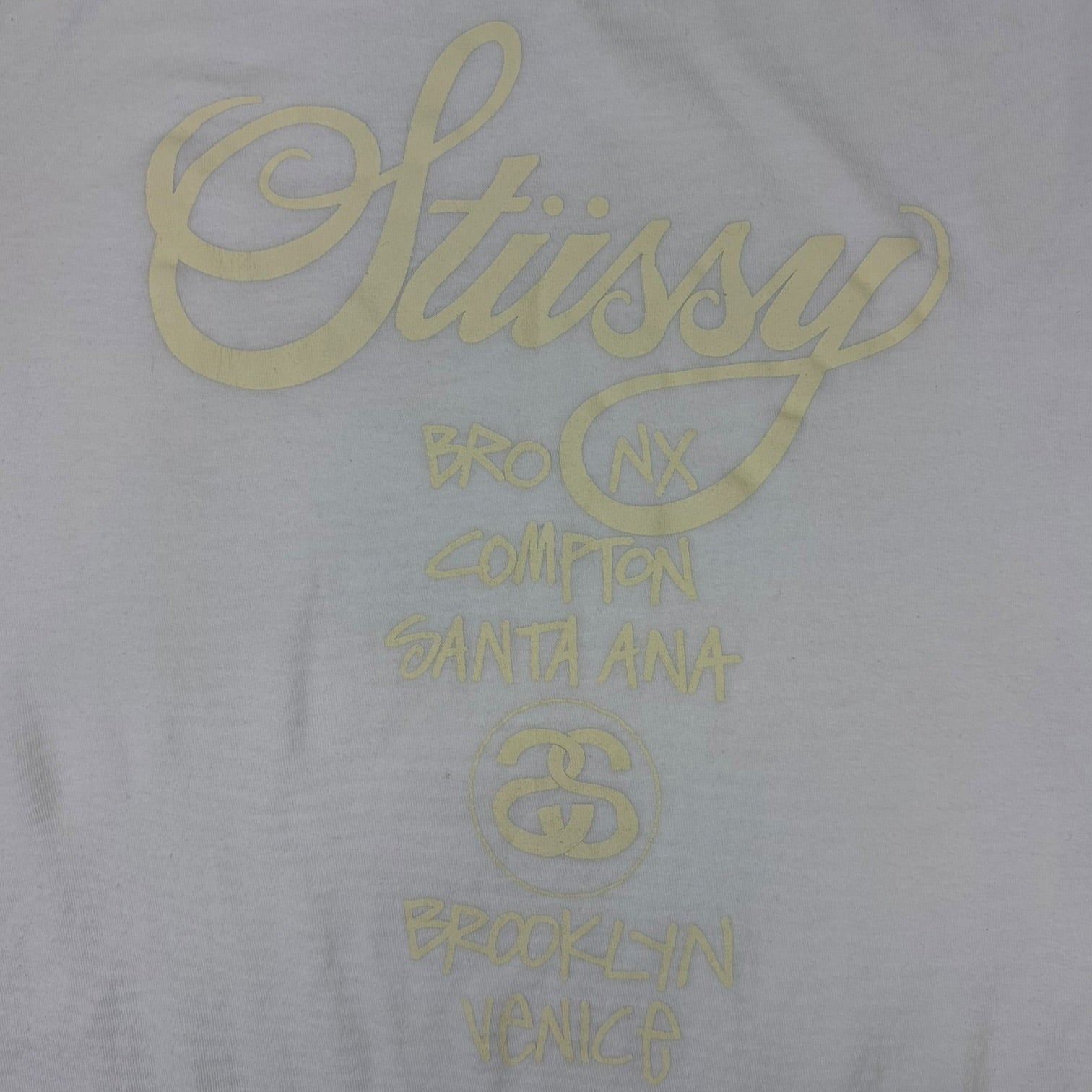 Stussy World Tour Longsleeve White