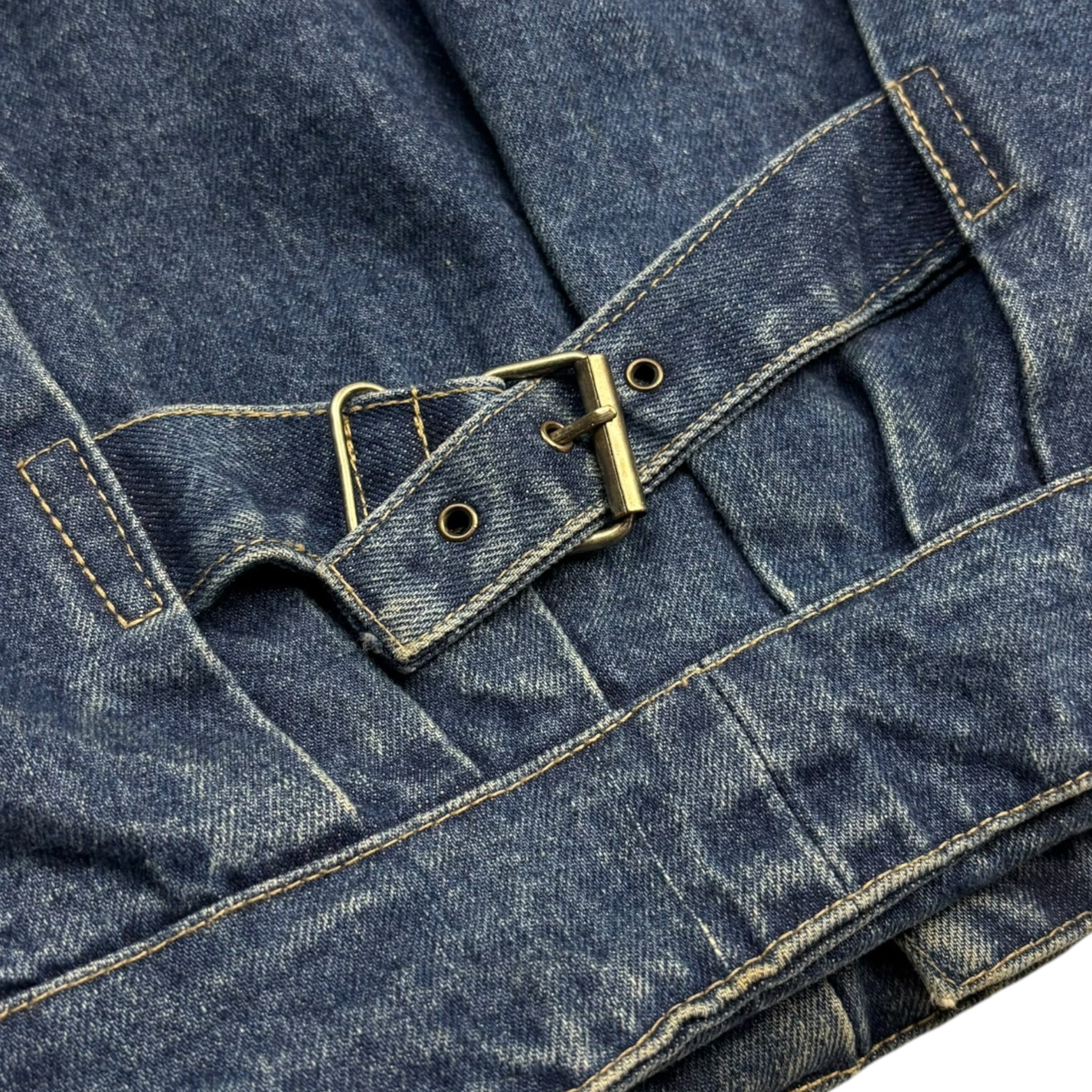 Vintage Saharah Club Denim Jacket Dark Washed