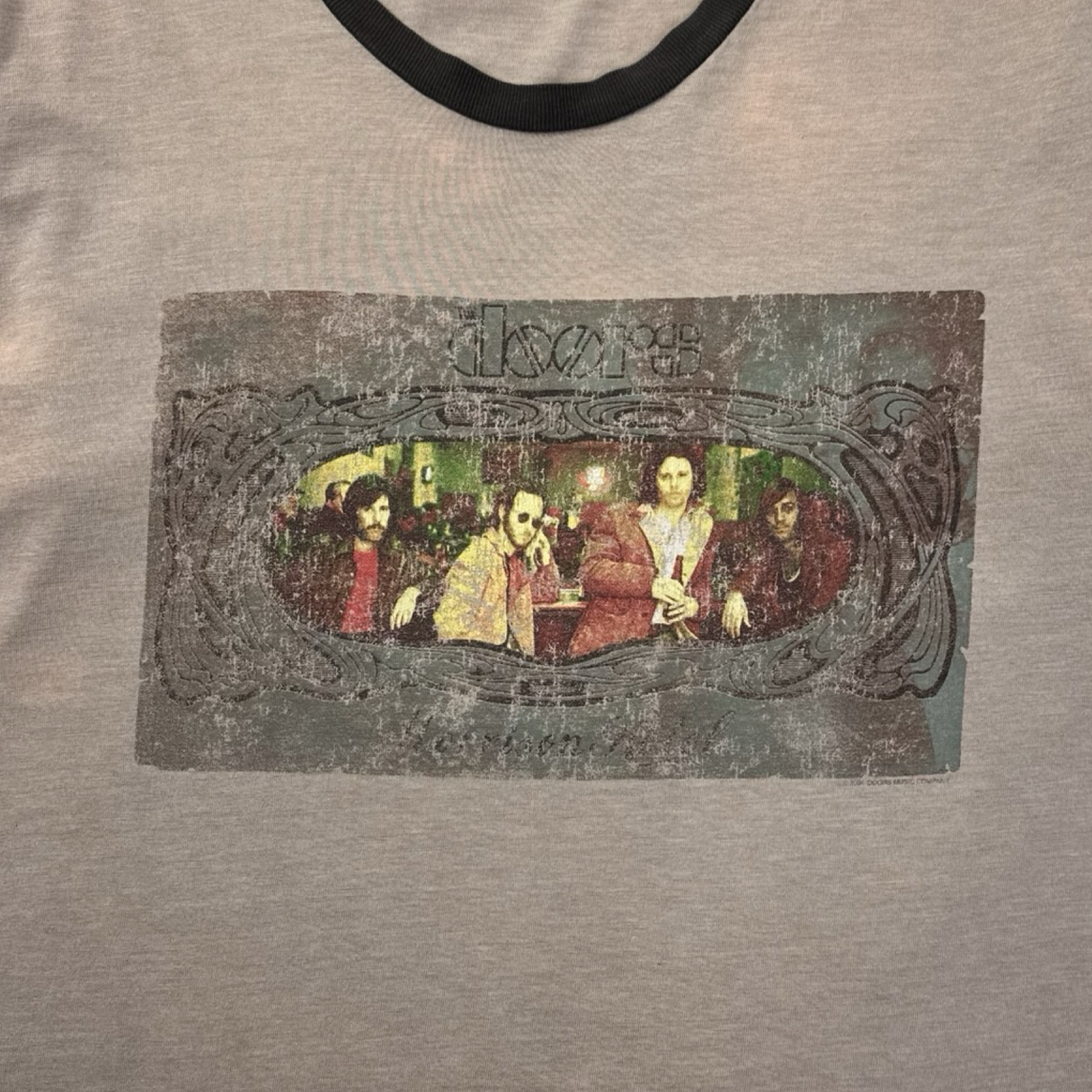 2004 The Doors Classic Rock Band Ringer T-Shirt