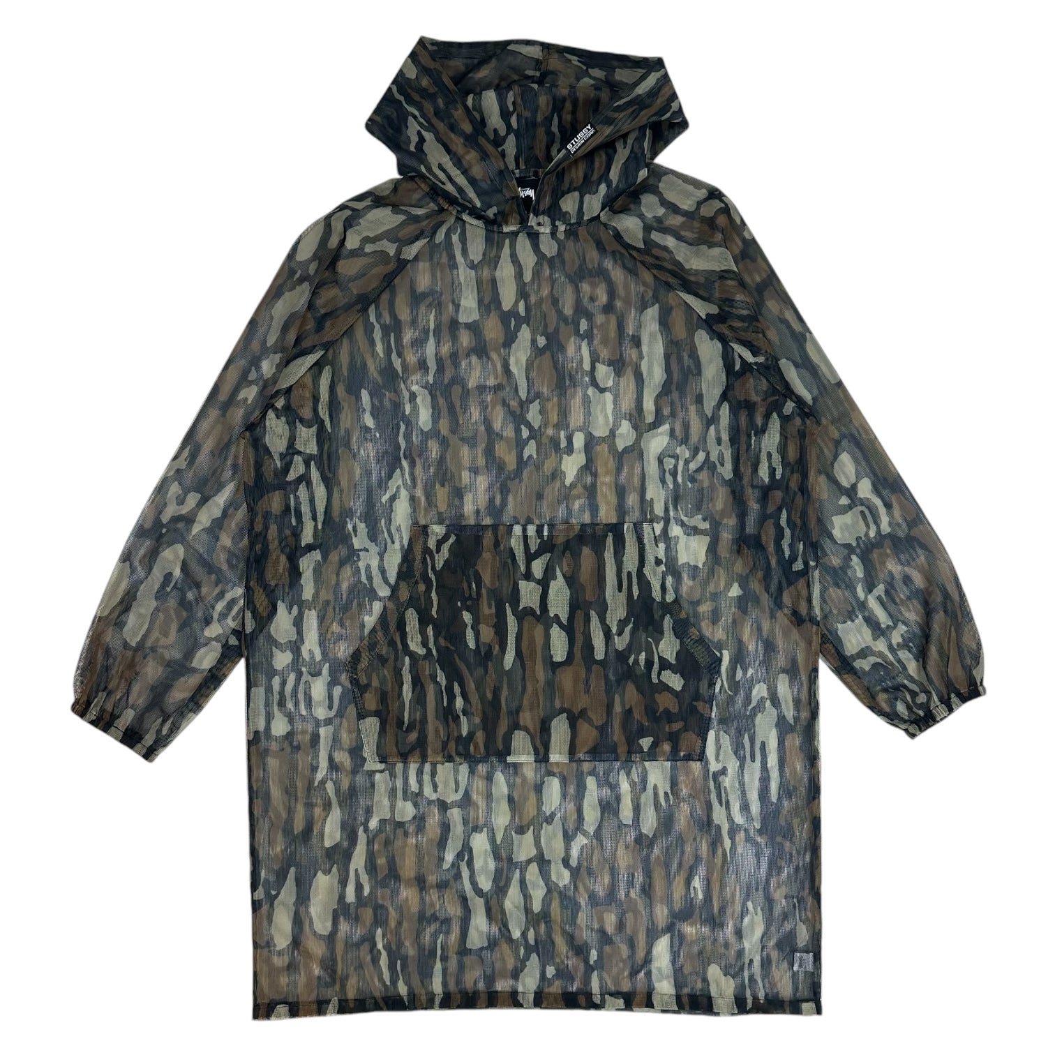 Stüssy Mesh Tree Bark Camo Pullover