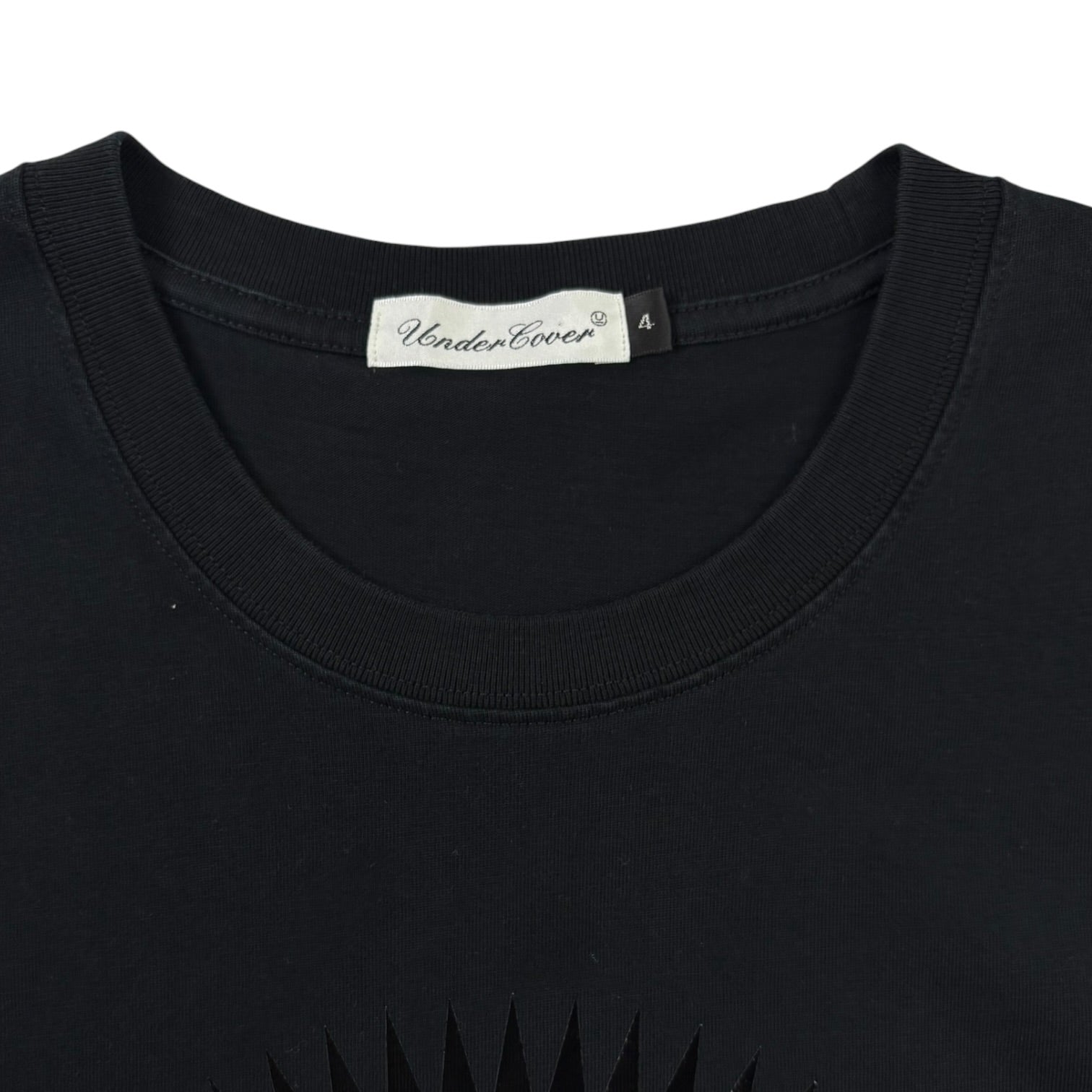 SS04 Undercover Circle Giz Arabic Tee Black