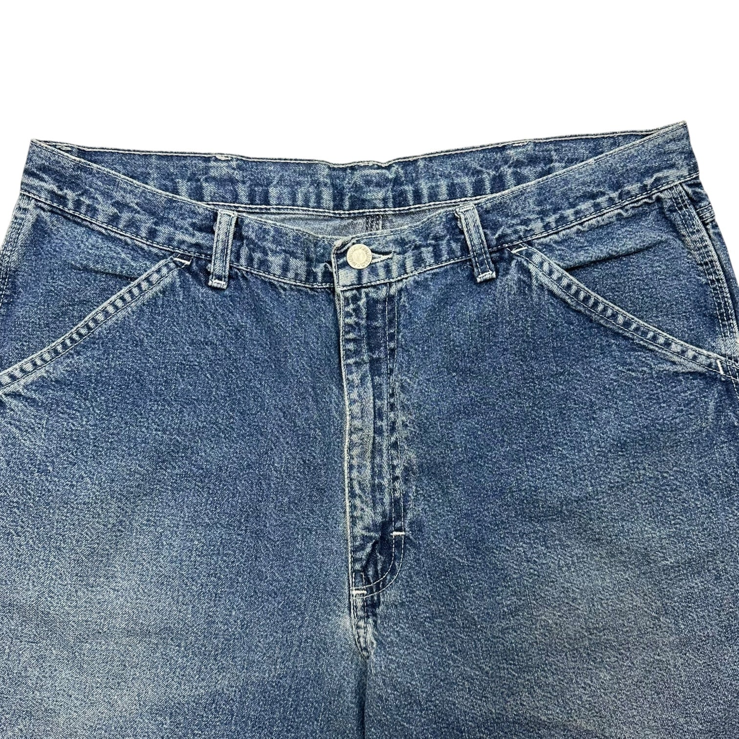 Vintage Wrangler Denim Shorts Dark Wash