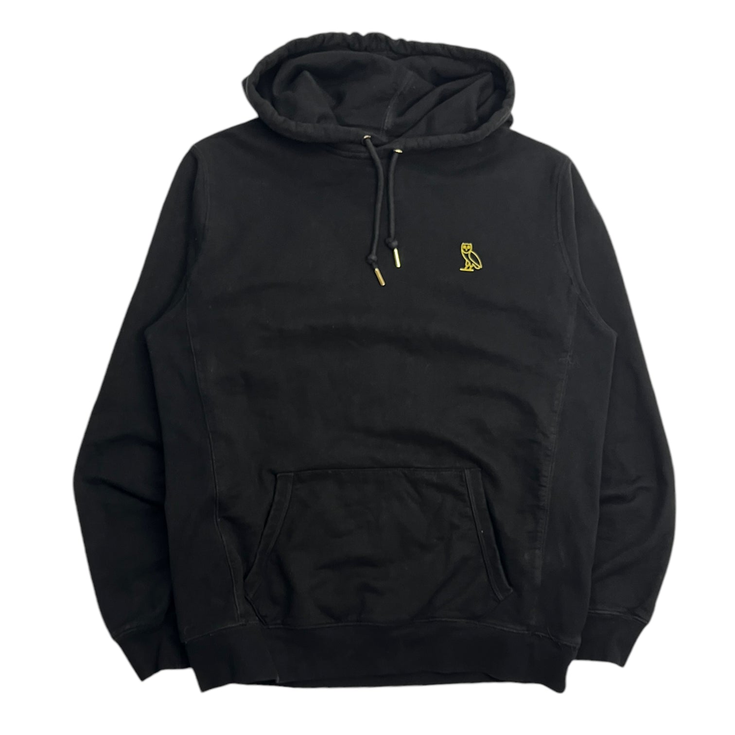 OVO Essential Owl Gold Hardware Hoodie Black