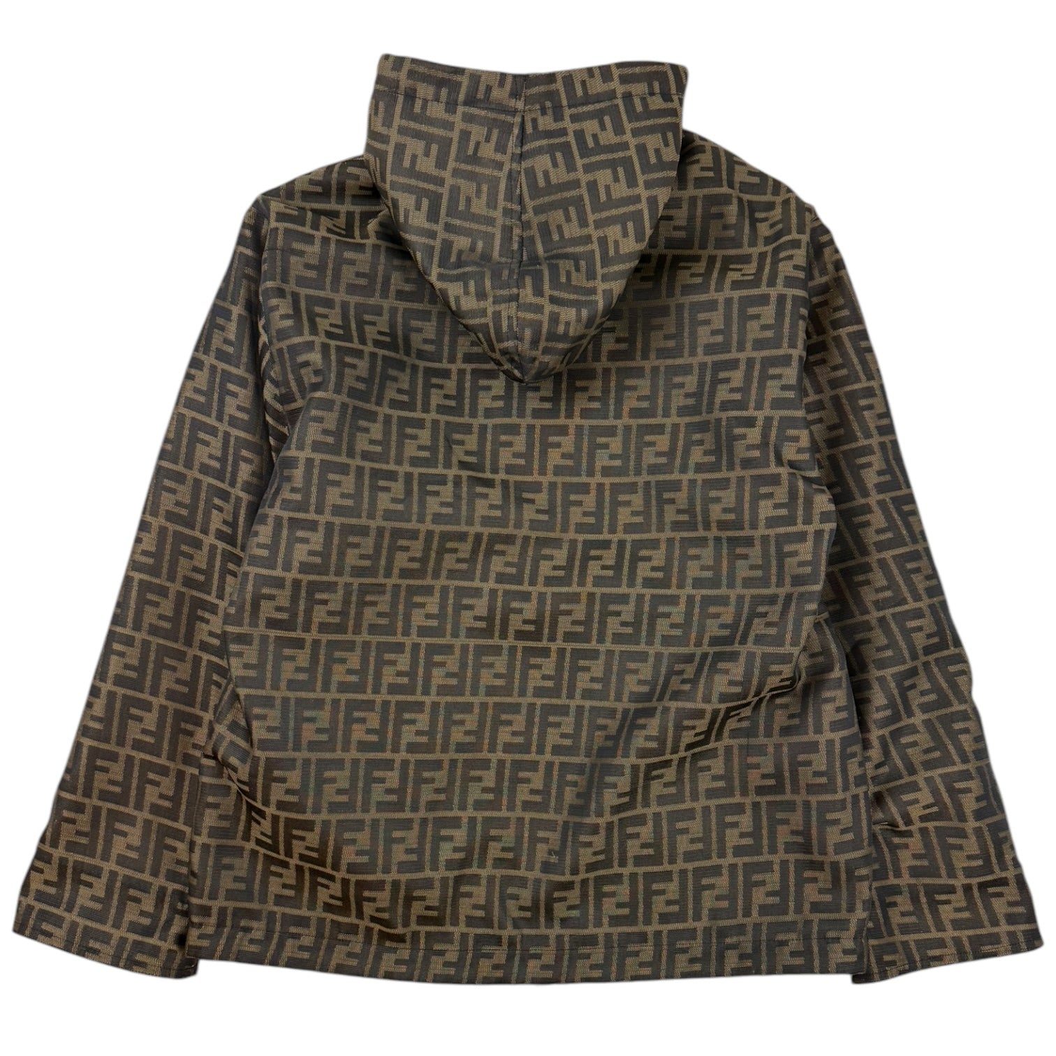 Fendi Monogram Reversible Hooded Jacket