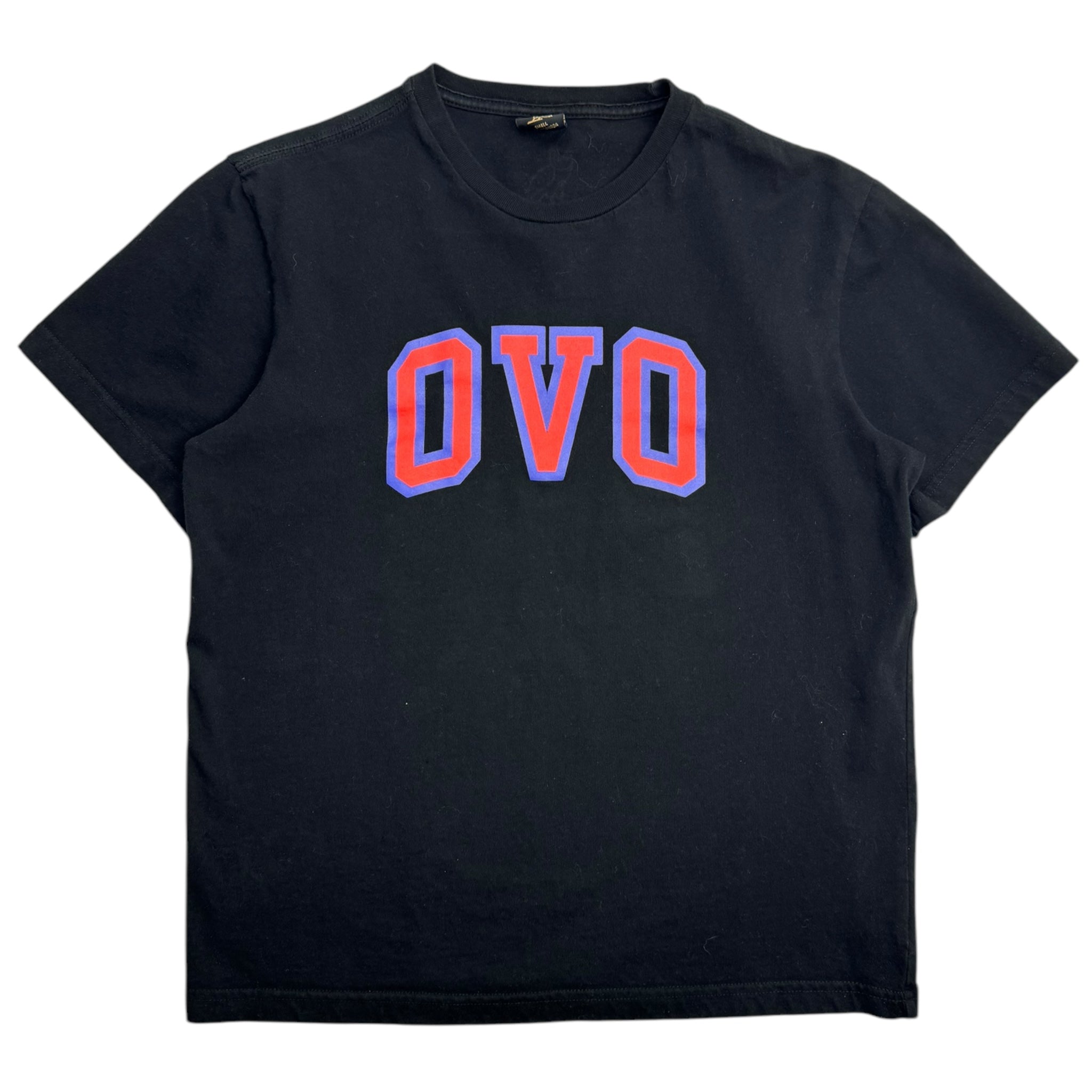 OVO Collegiate Logo Tee Black