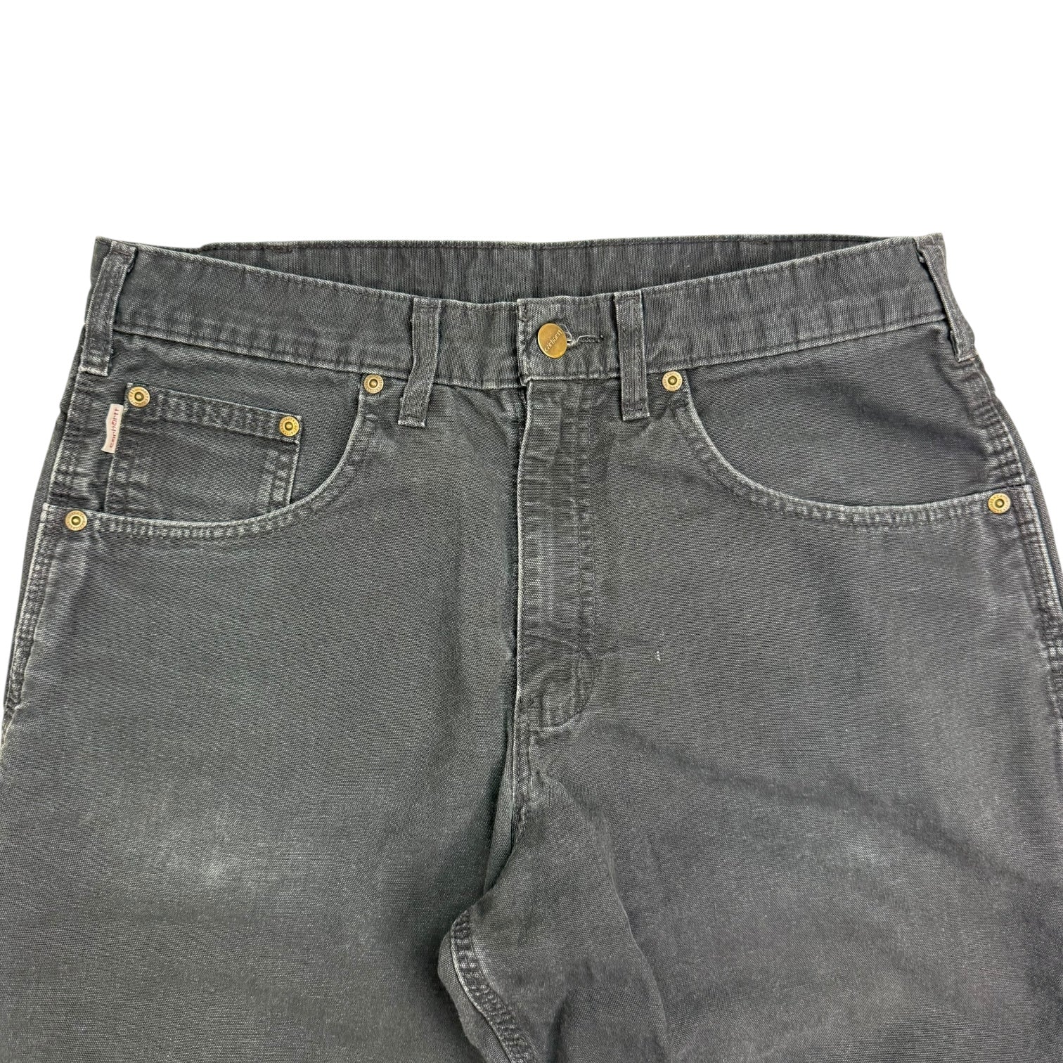 Vintage Carhartt Dungaree Pants Black