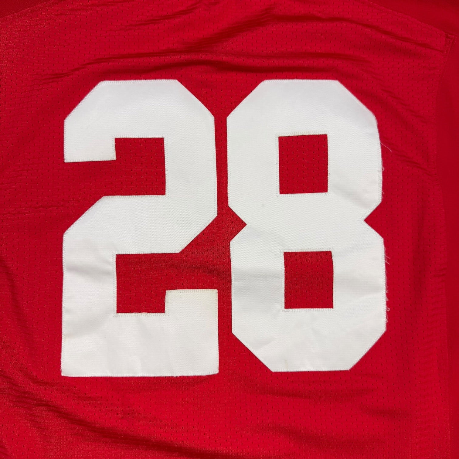 Vintage Ohio State University Beanie Wells Jersey Red