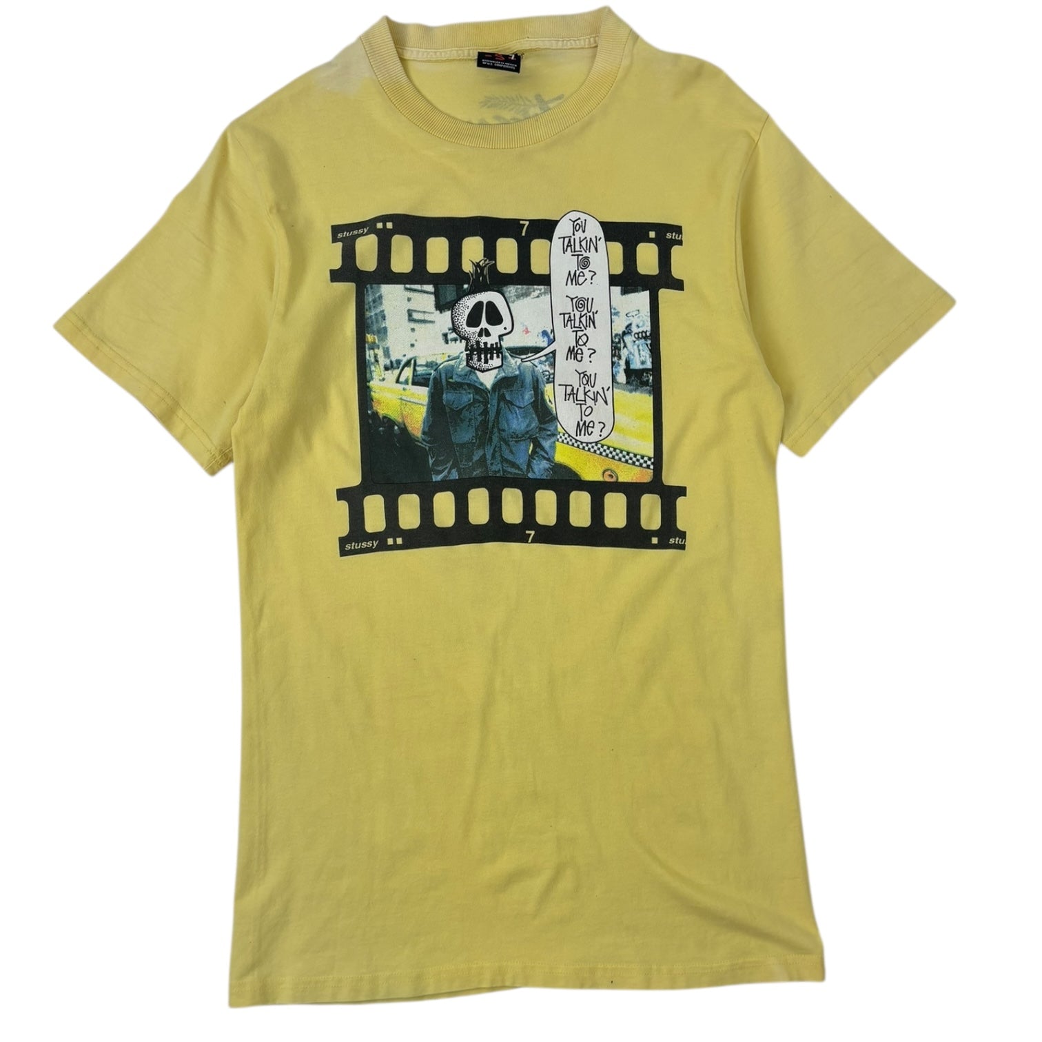 Stussy 2008 Grand Prix La Bree Film Festival T-Shirt Yellow