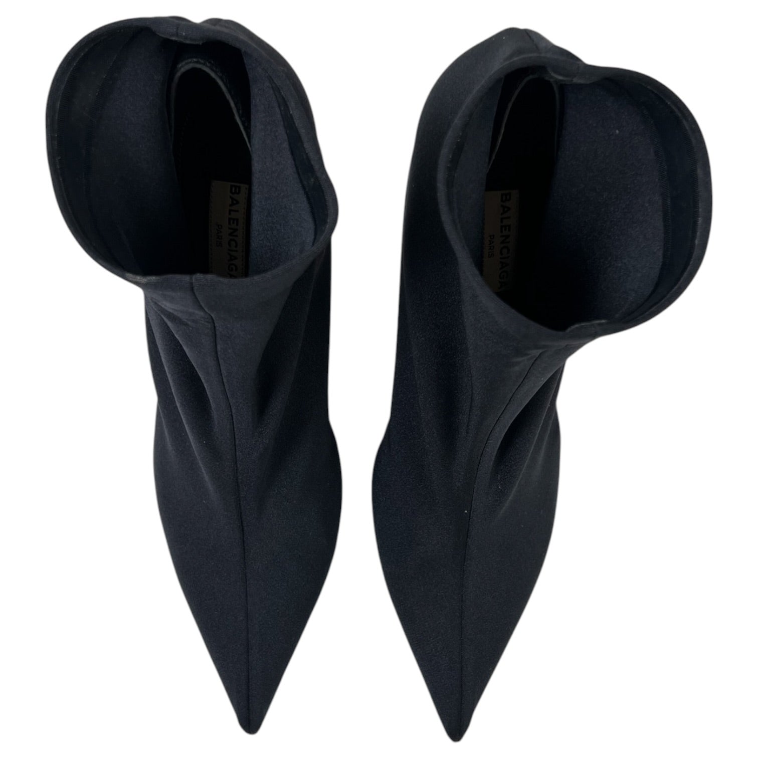 (W) Balenciaga “Knife” Boots Black