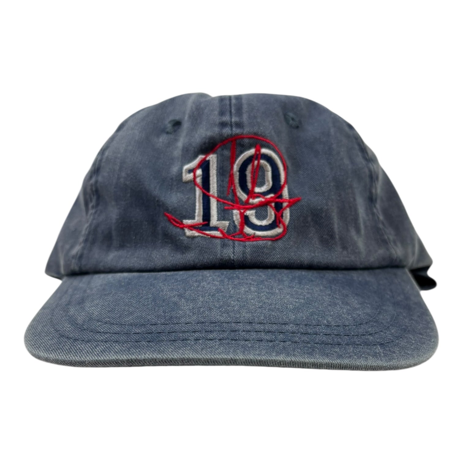 Vintage Seattle Mariners Jay Buhner Signature Hat Navy