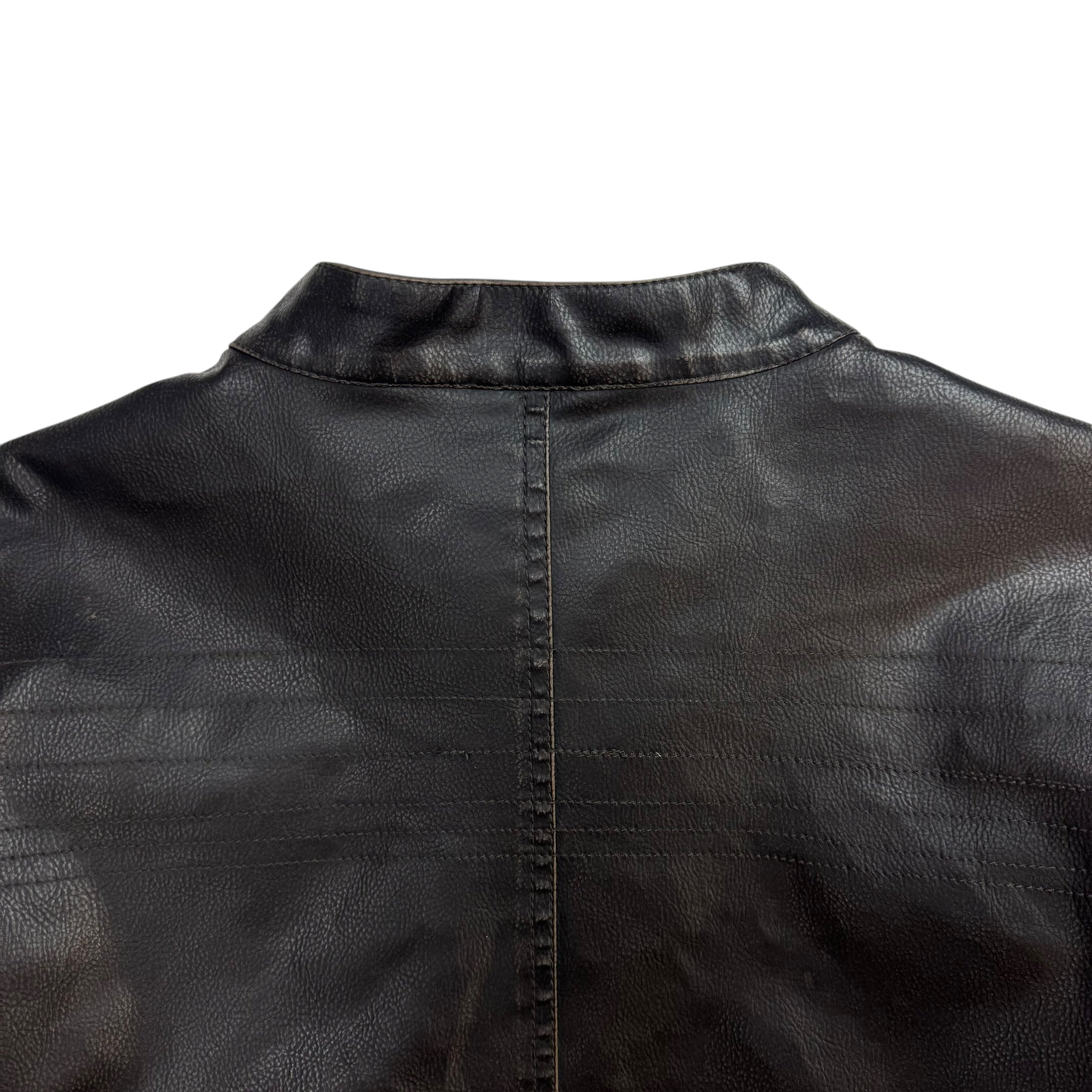 Vintage Whispering Smith Leather Jacket Black