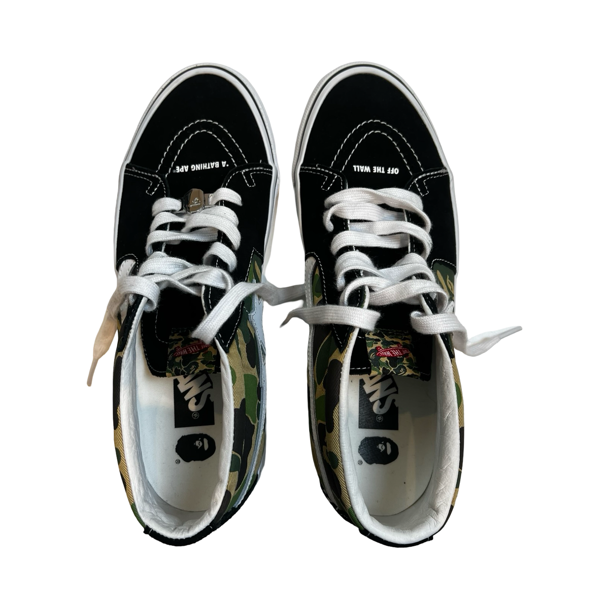 Vans LX Sk8-Mid Bape ABC Camo Black Green (Used)