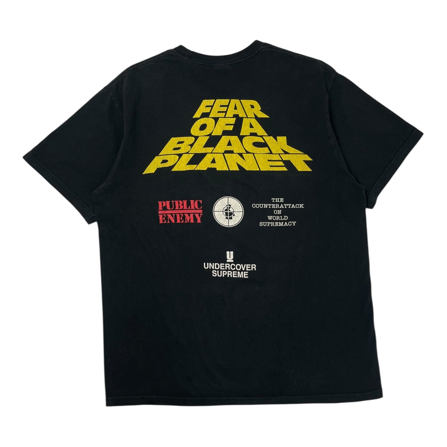 Supreme x UNDERCOVER x Public Enemy White House T-Shirt Black