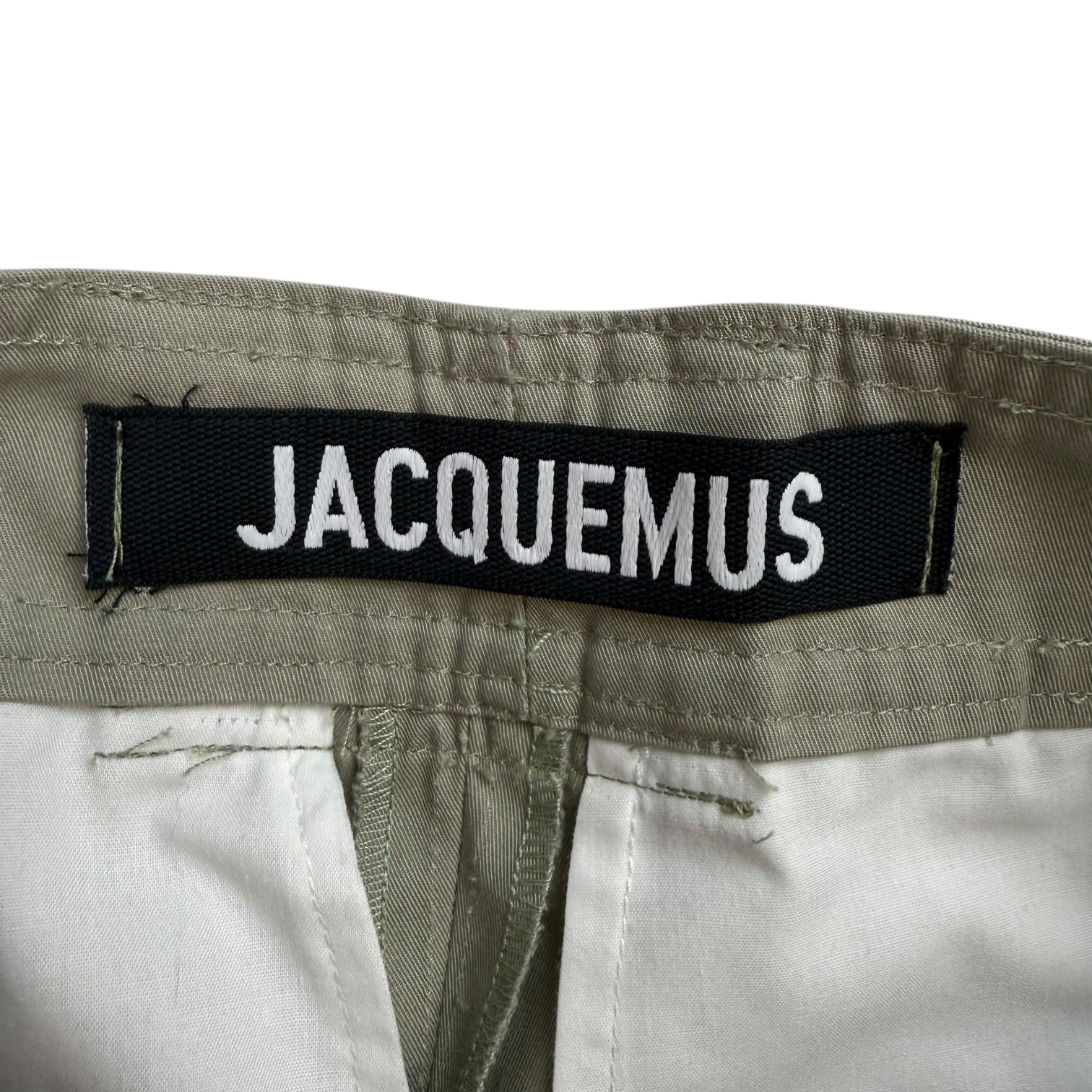 Jacquemus ‘Le Pantalon Alzu’ Cargo Pants Khaki